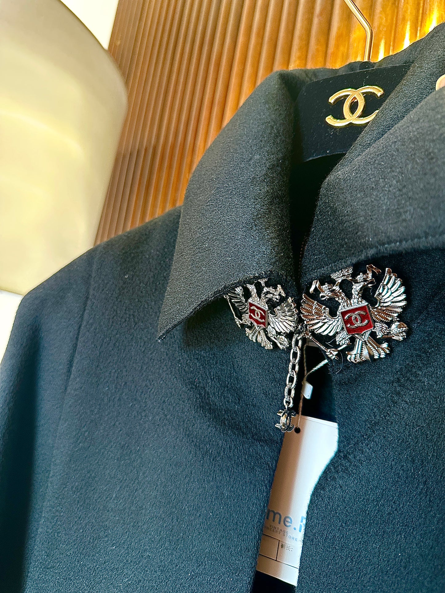 Chanel 2009 Moscow haute couture series double eagle cape Size: 36