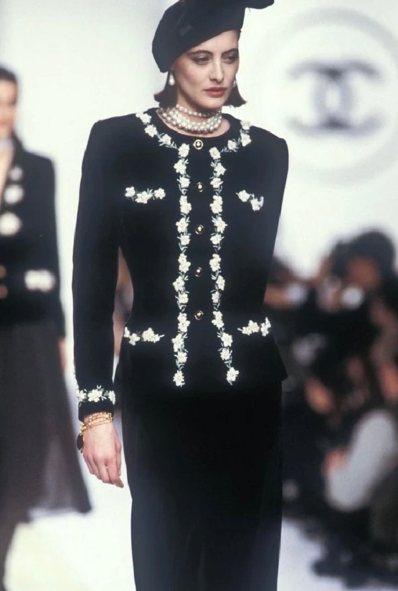 Chanel 1996 Deep Blue Set Size:36