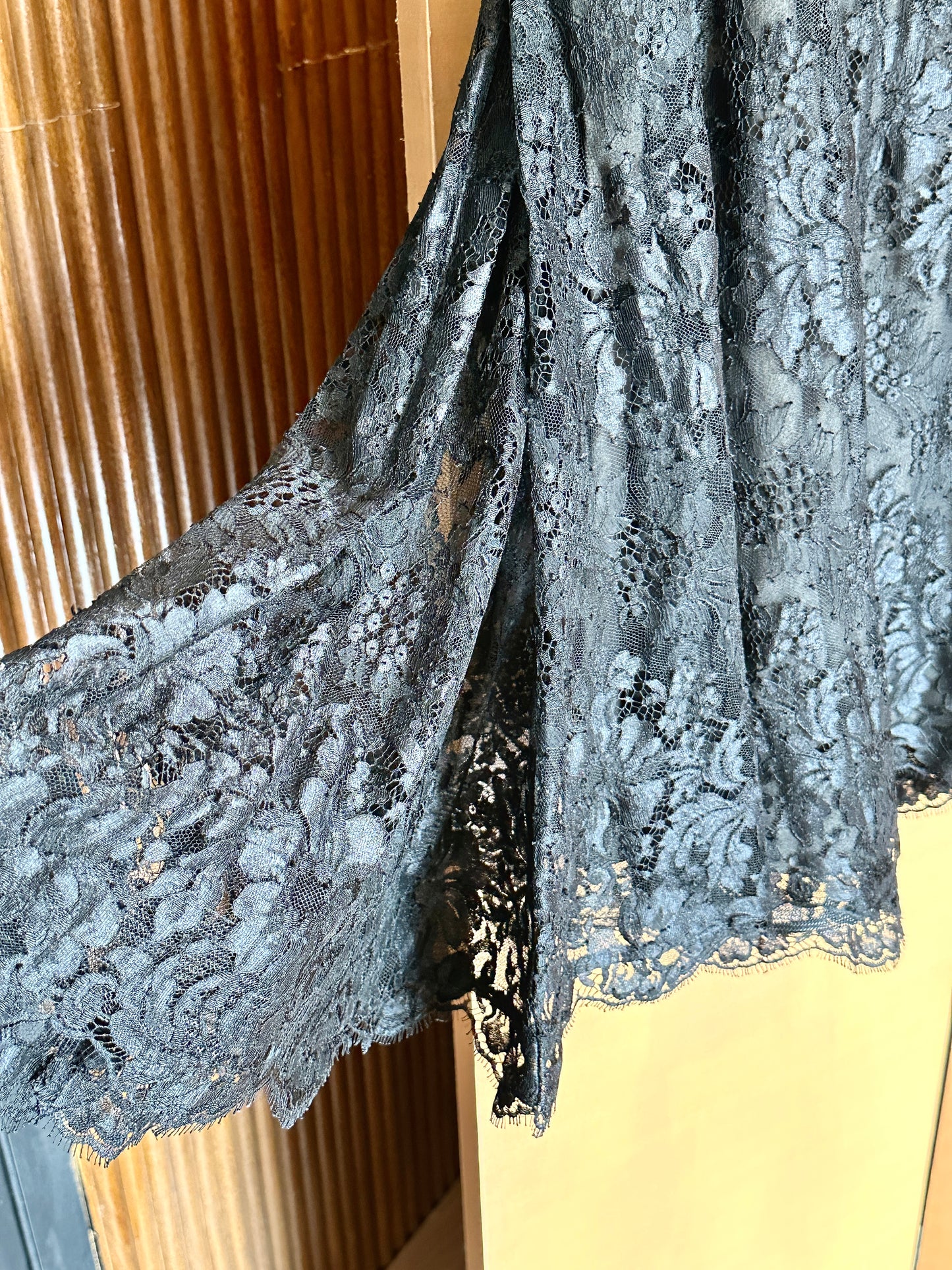 Chanel 1995 rare lace strapless dress dress size:36