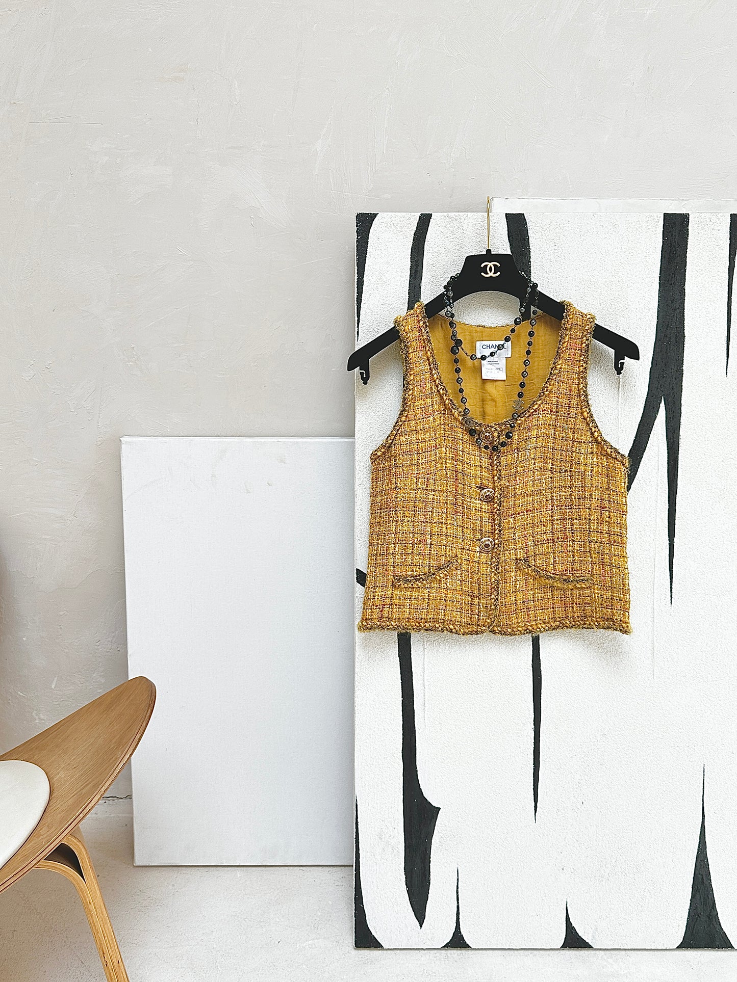 Chanel's 2010 Venice Vacation Series Glass Vest Size: 38