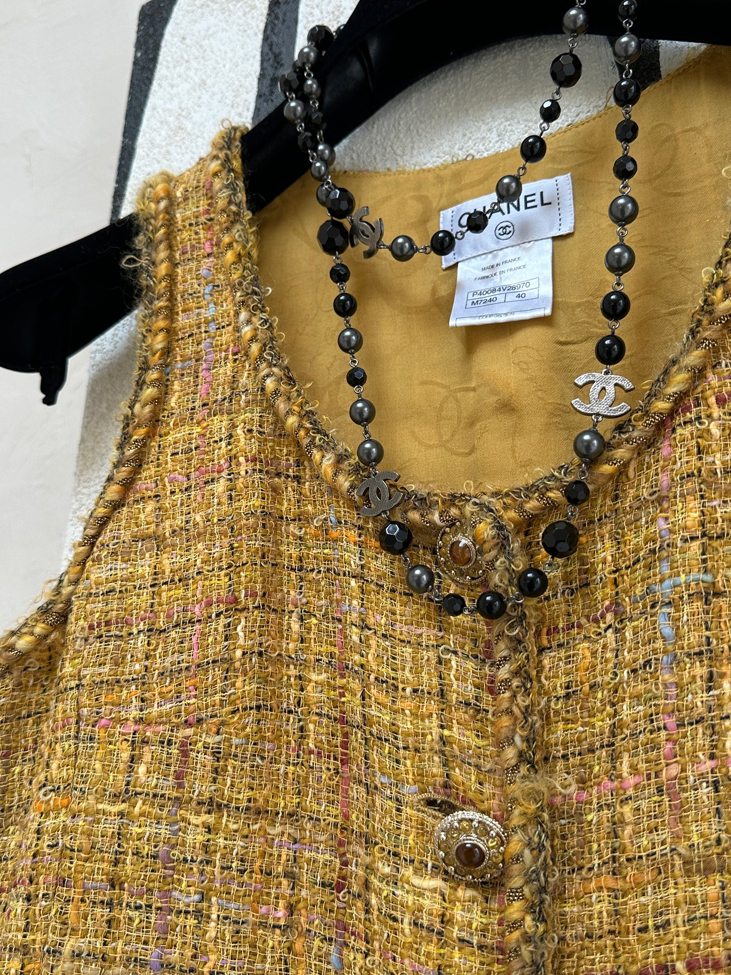 Chanel's 2010 Venice Vacation Series Glass Vest Size: 38