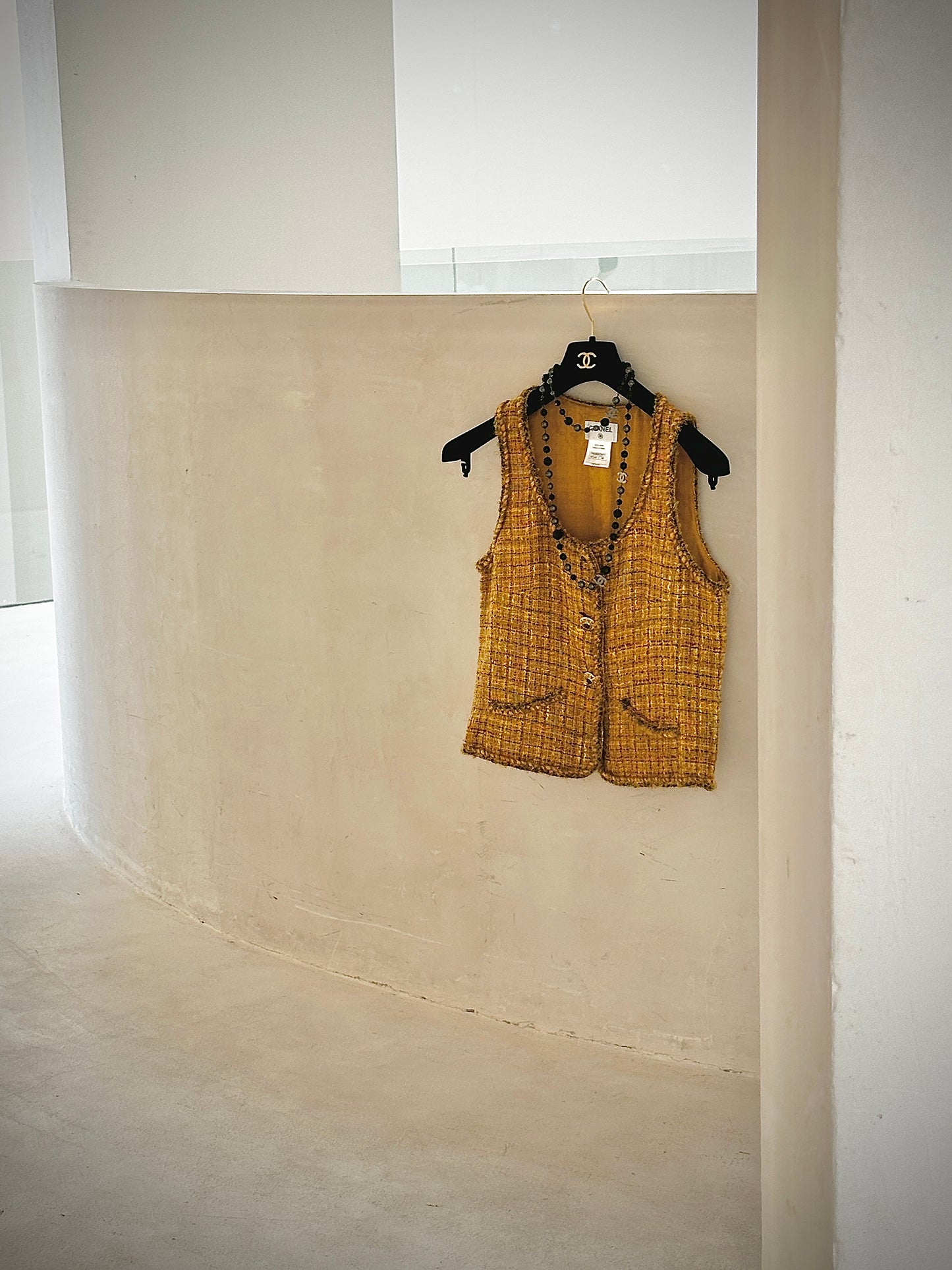 Chanel's 2010 Venice Vacation Series Glass Vest Size: 38