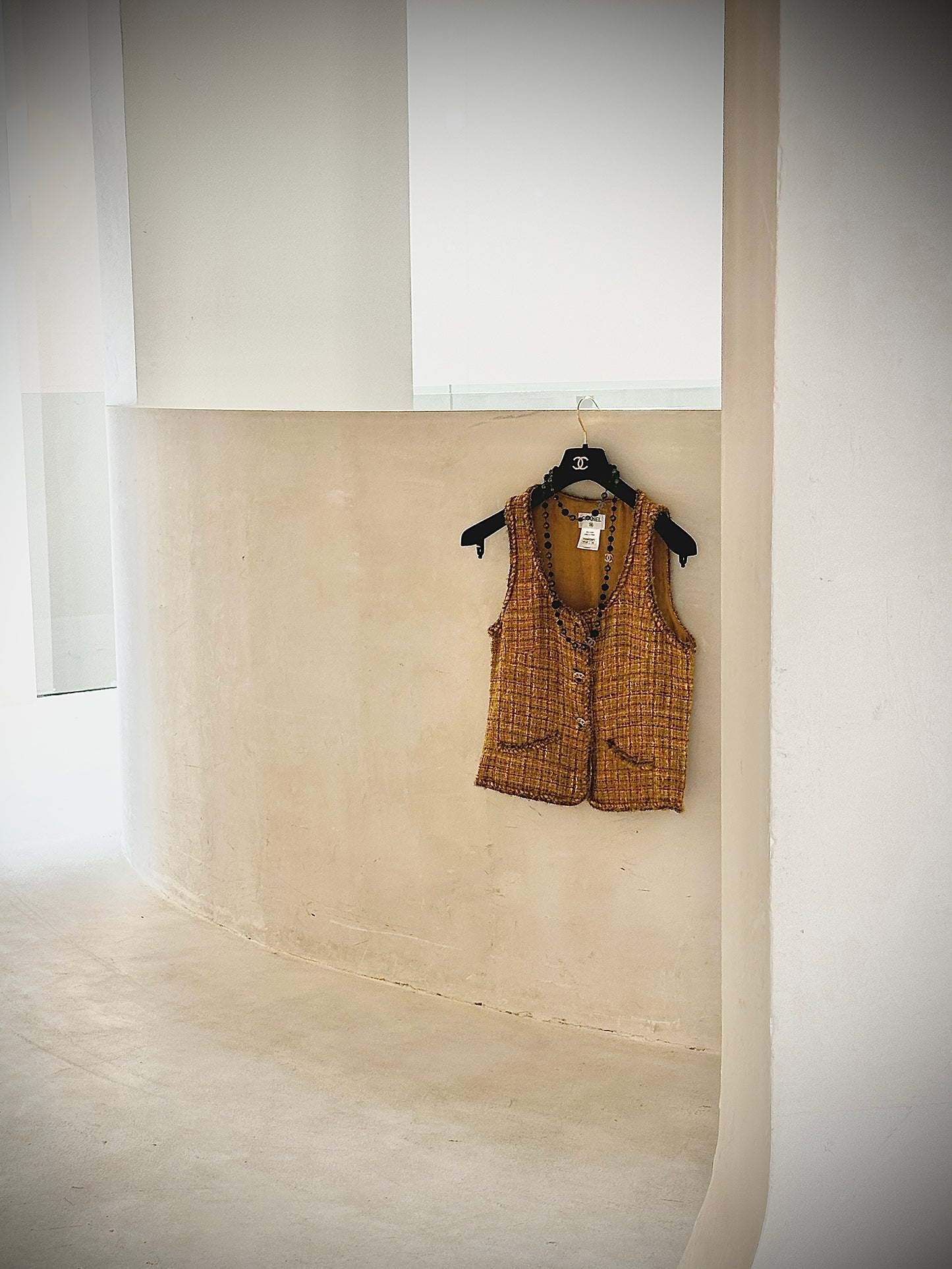Chanel's 2010 Venice Vacation Series Glass Vest Size: 38