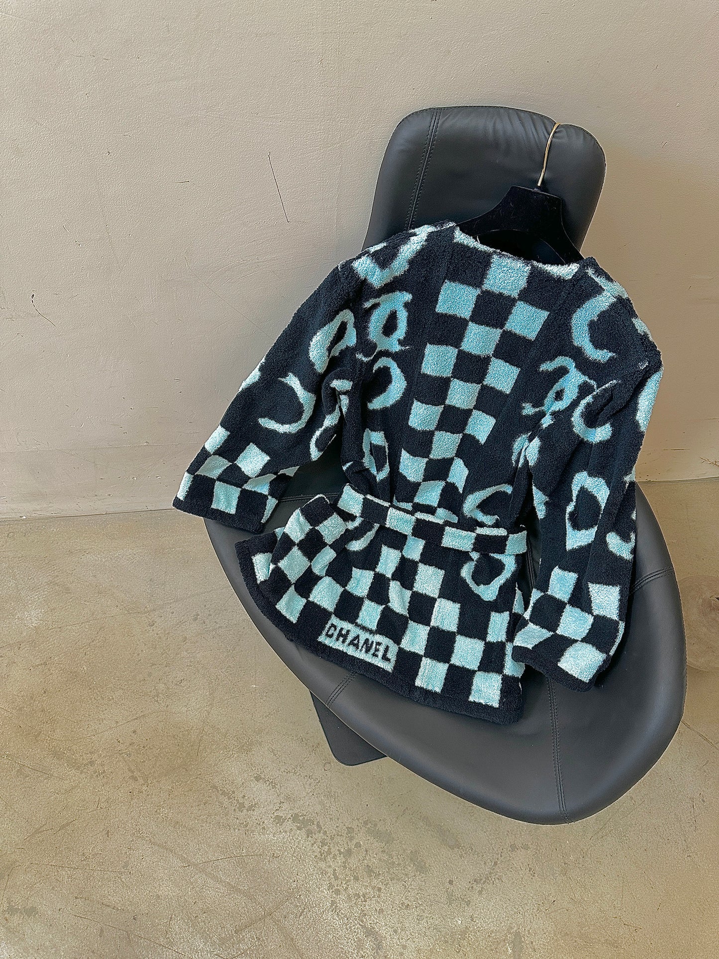 Chanel 1995 blue towel jacket Size: oversize