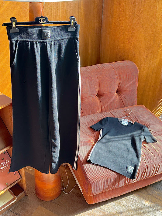 Chanel Black Sport Collection Set size:36