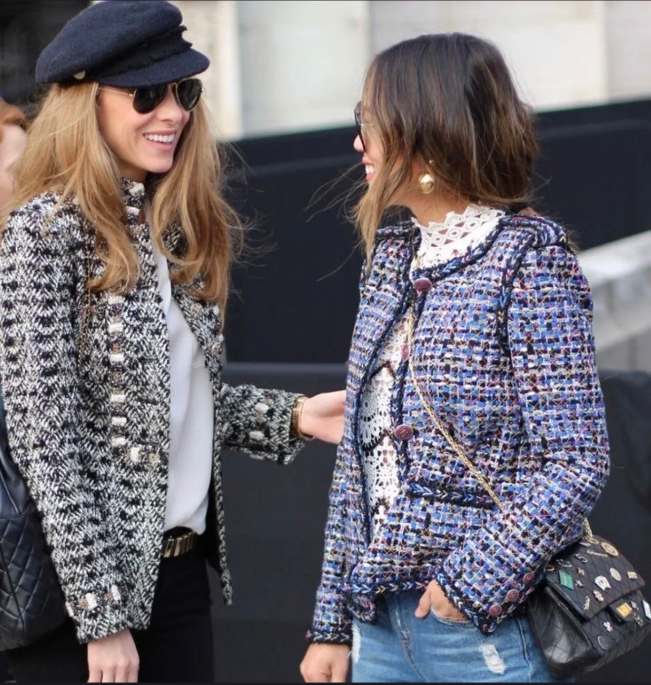 Chanel 2012 Mumbai series glass jacket Size:44