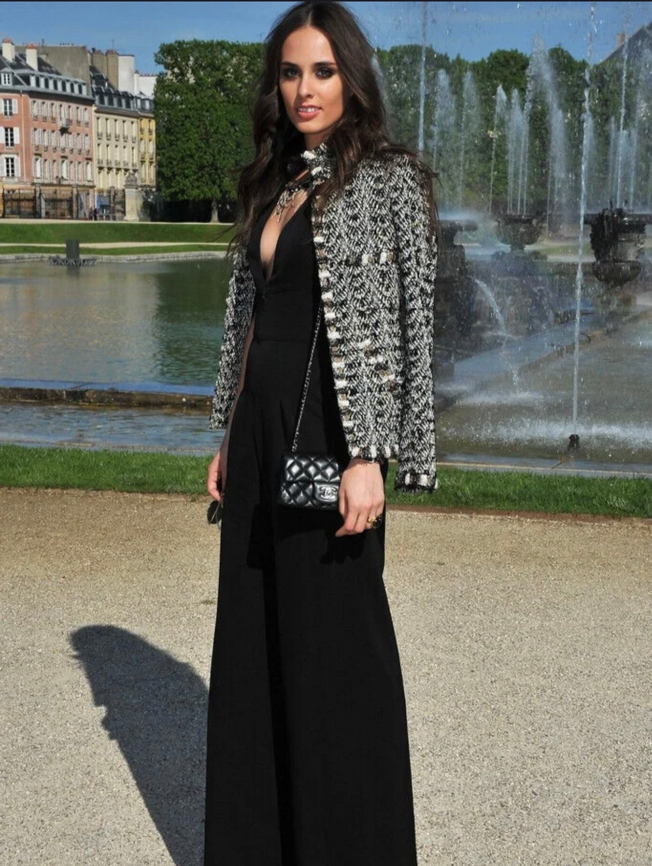 Chanel 2012 Mumbai series glass jacket Size:44