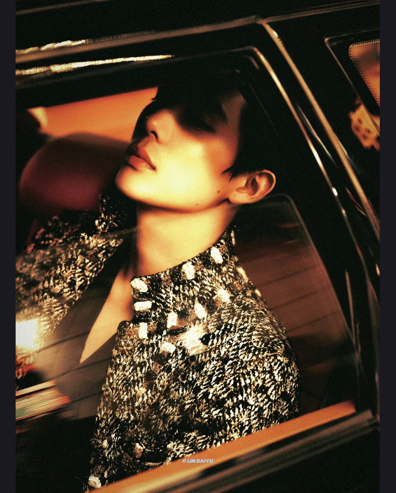 Chanel 2012 Mumbai series glass jacket Size:44