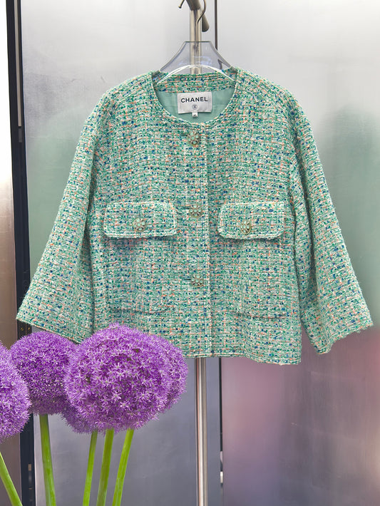 Chanel Beach series green jacket Size:36