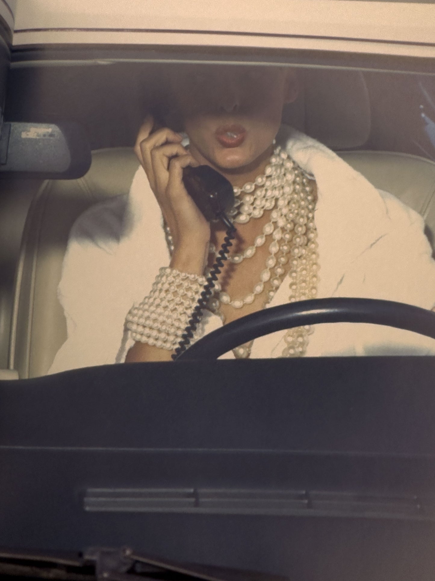 Chanel classic three-layer pearl necklace