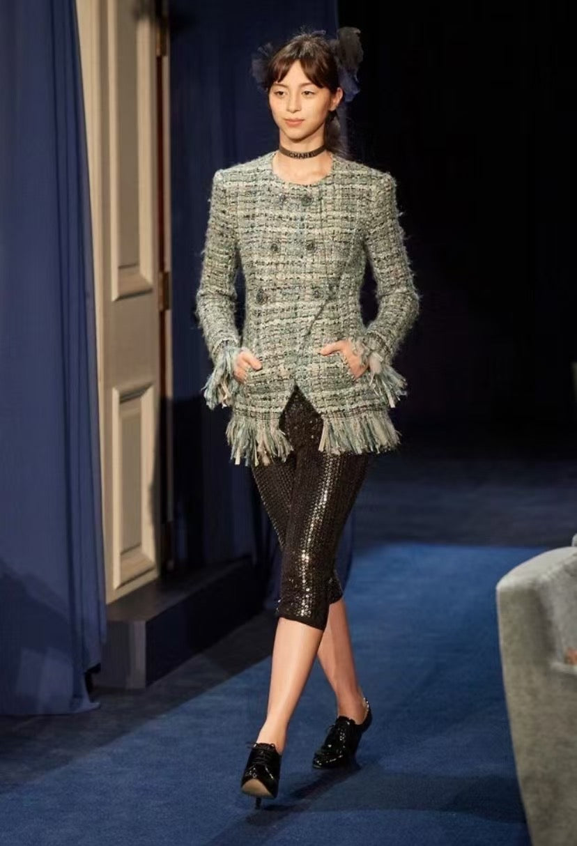 Chanel 2014 tassel jacket Size:44