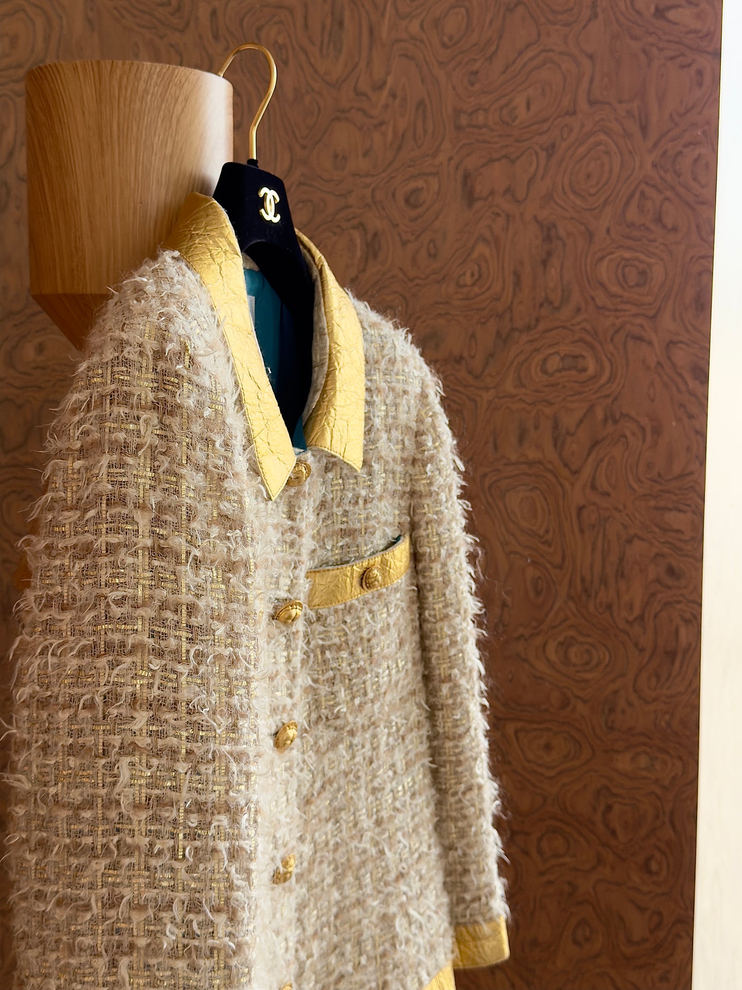 Chanel 2019 Egypt Series Gold Jacket Size:42