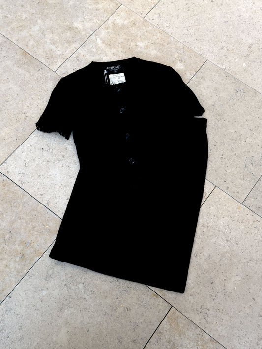 Chanel Black Camellia Set Size:38