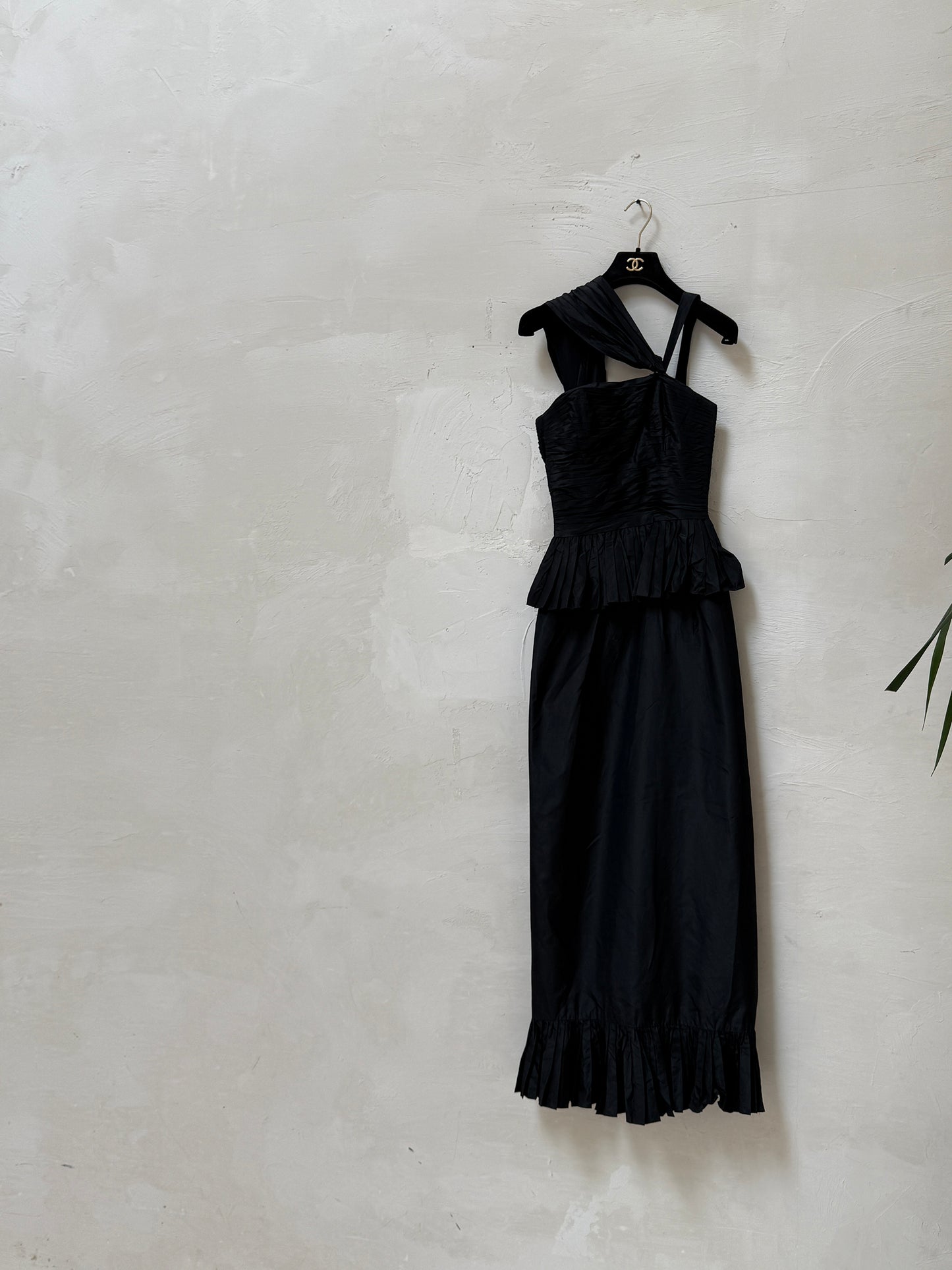 Chanel 90s Black Dress Size:38