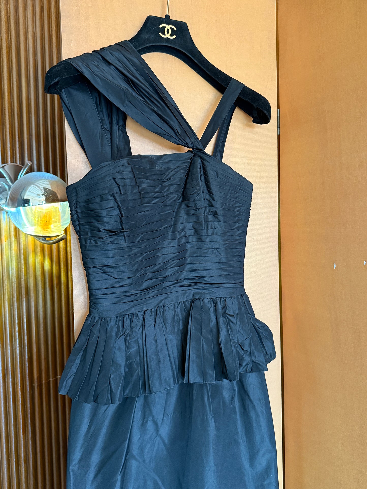 Chanel 90s Black Dress Size:38