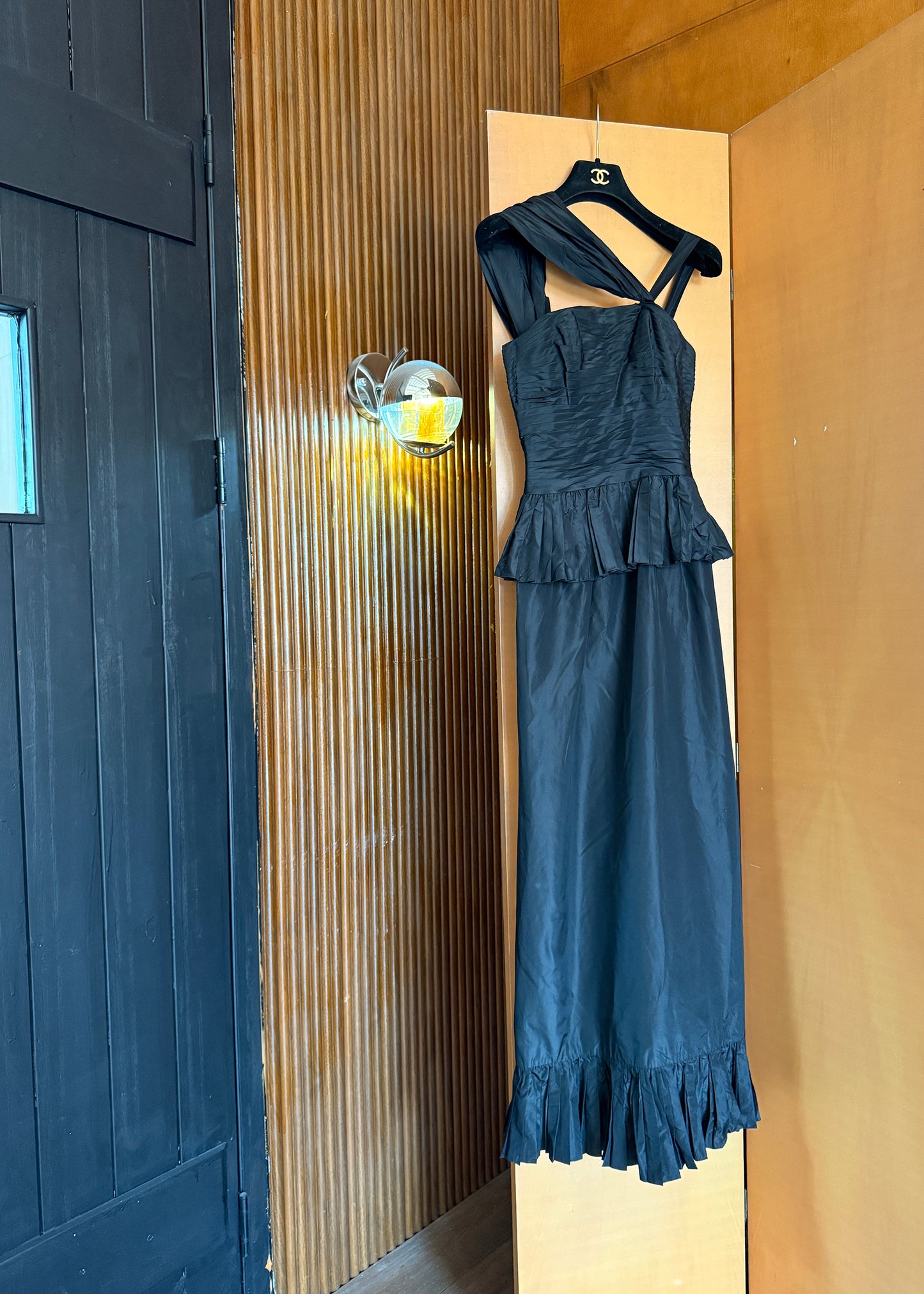 Chanel 90s Black Dress Size:38