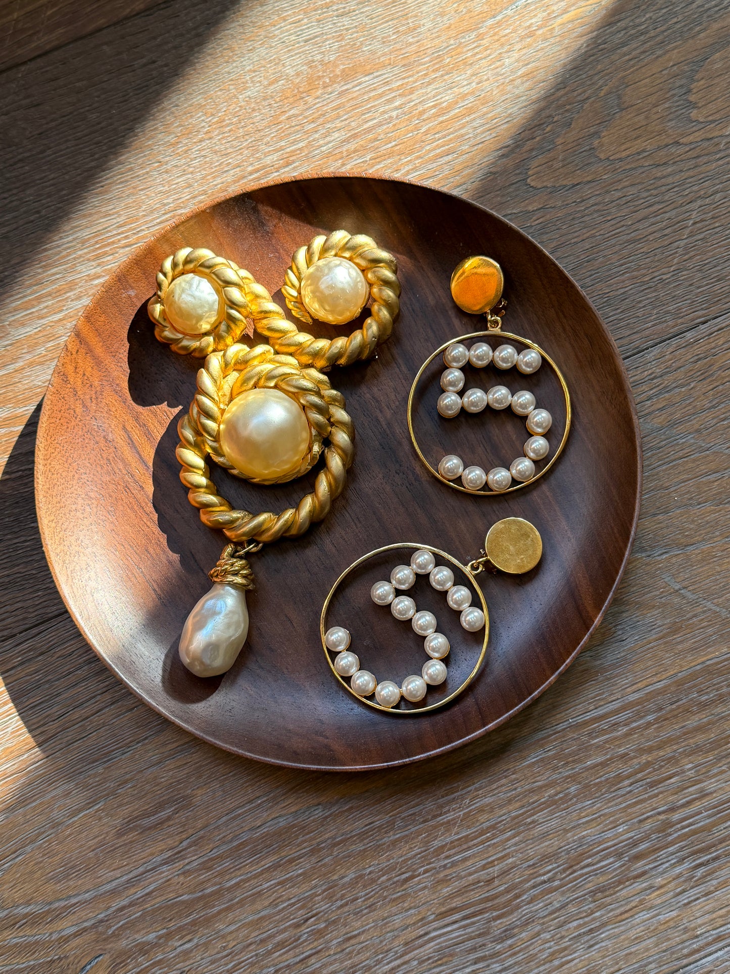 Chanel 90th Anniversary Show Pearl Oversized Brooch