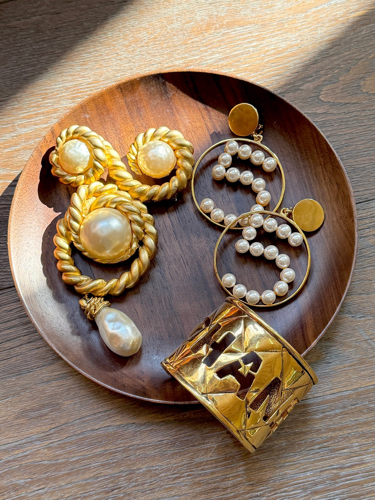 Chanel 90th Anniversary Show Pearl Oversized Brooch