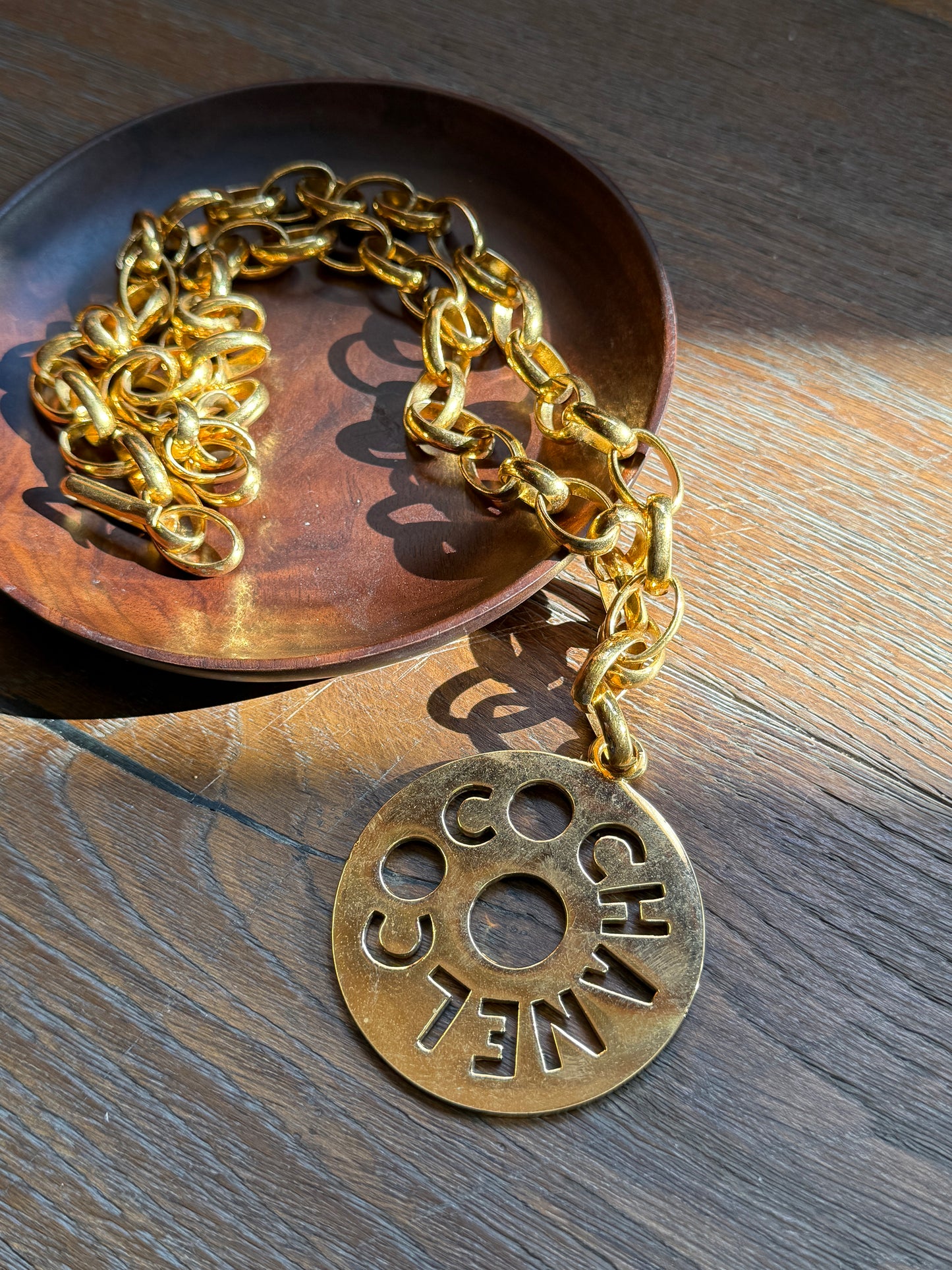 Chanel show necklace/waist chain, dual-purpose