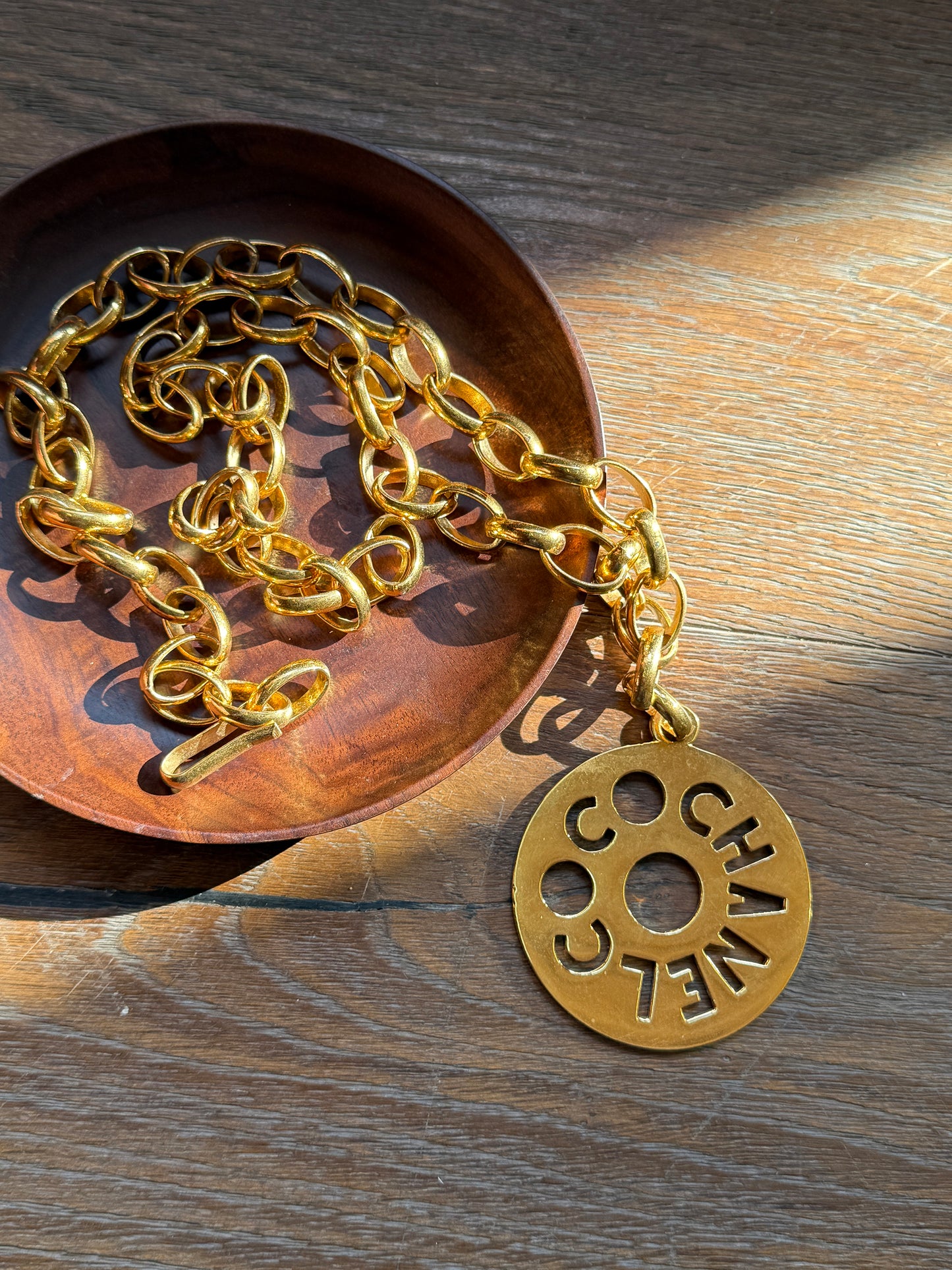 Chanel show necklace/waist chain, dual-purpose