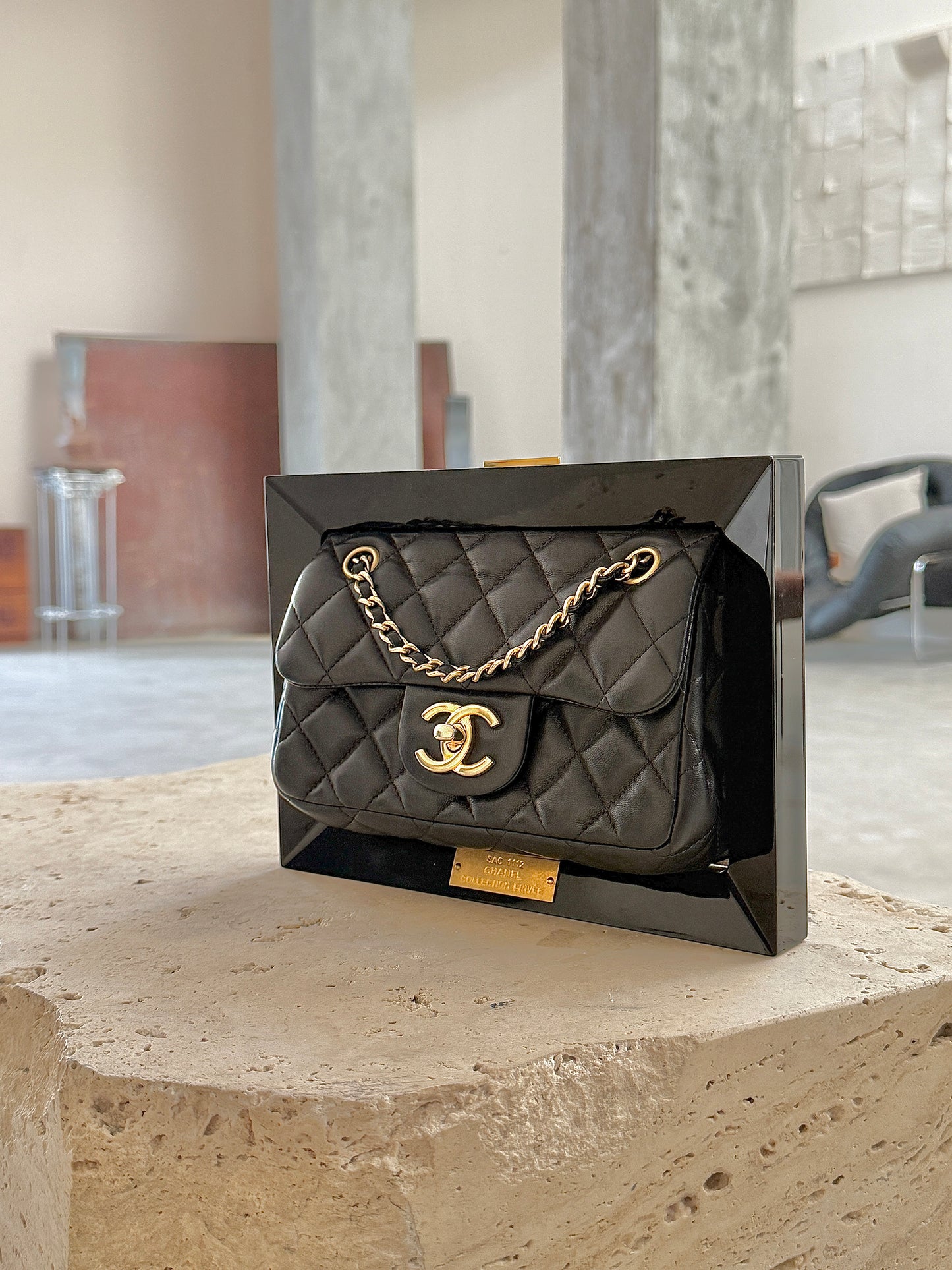Chanel Supermarket Series Acrylic Box Bag