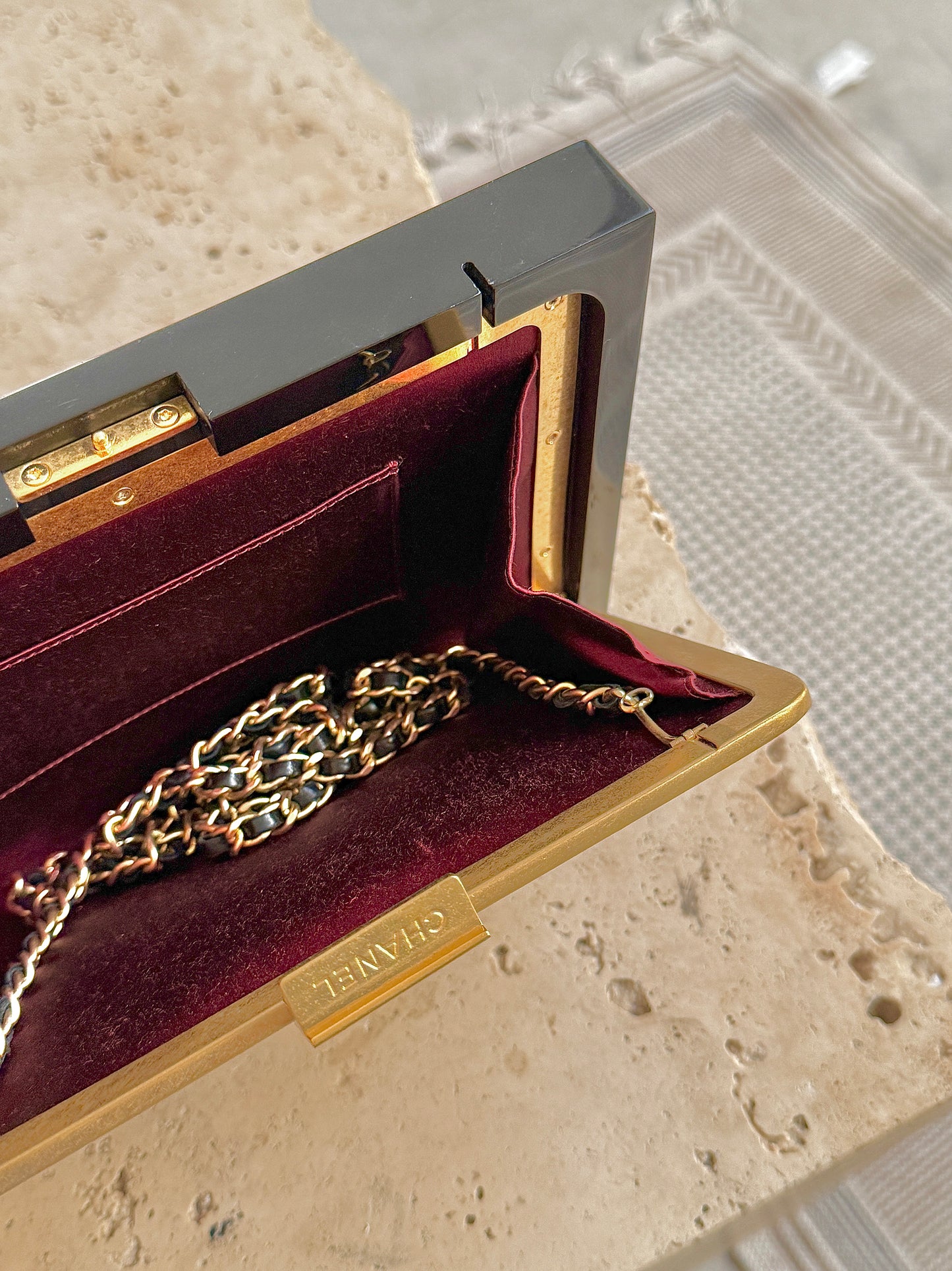 Chanel Supermarket Series Acrylic Box Bag