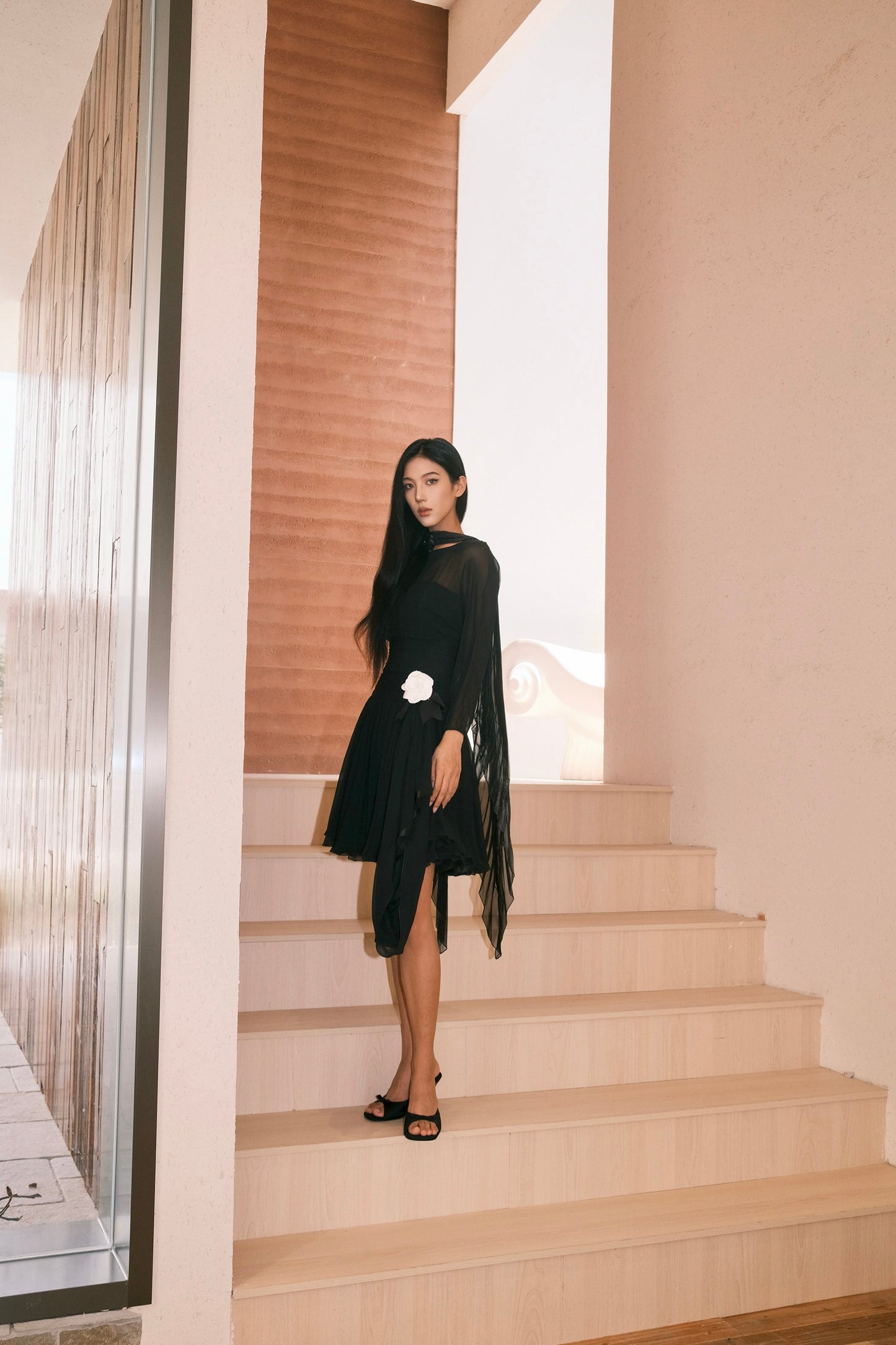 Chanel Black Show Dress Dress Size:36