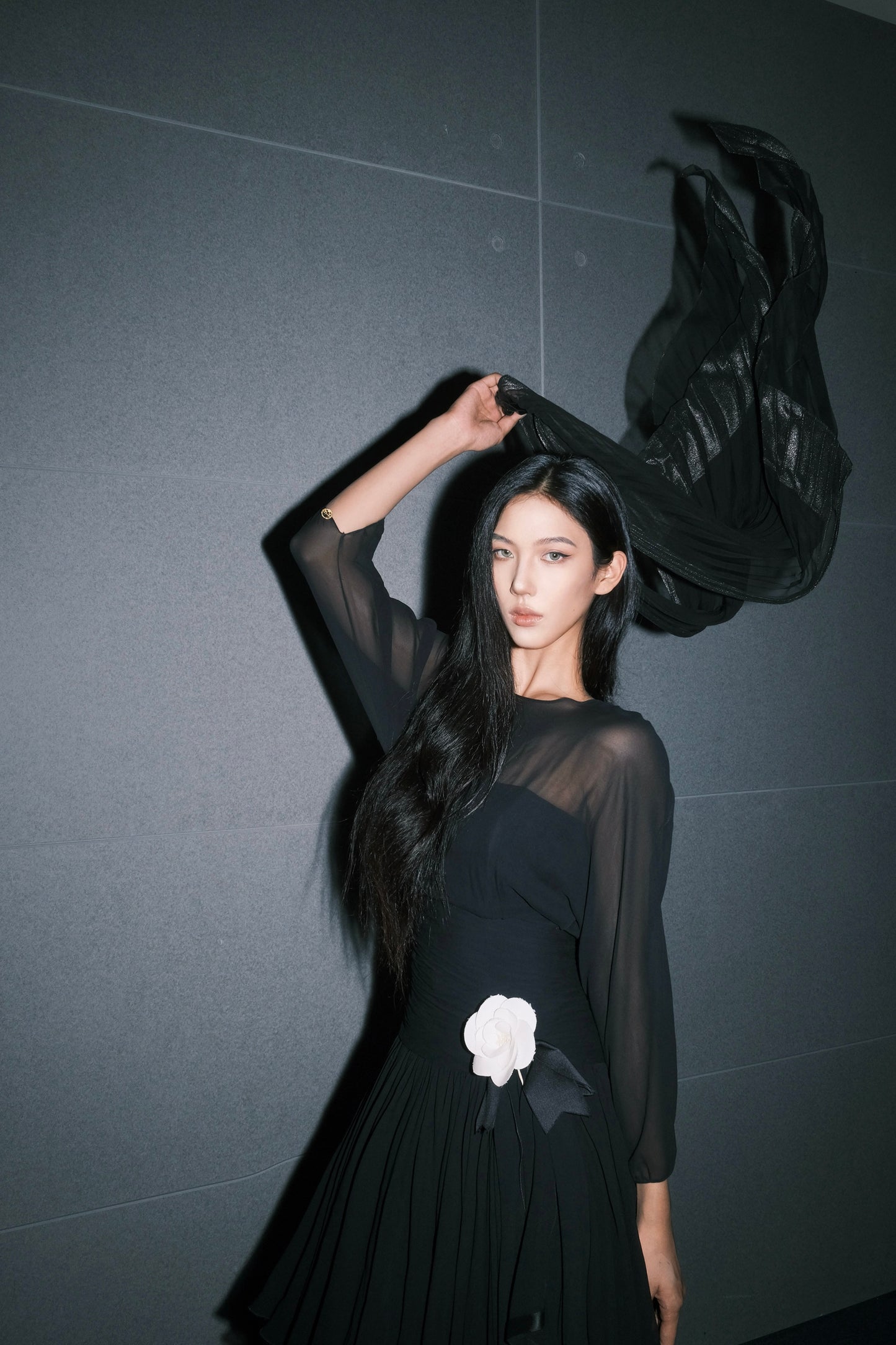 Chanel Black Show Dress Dress Size:36