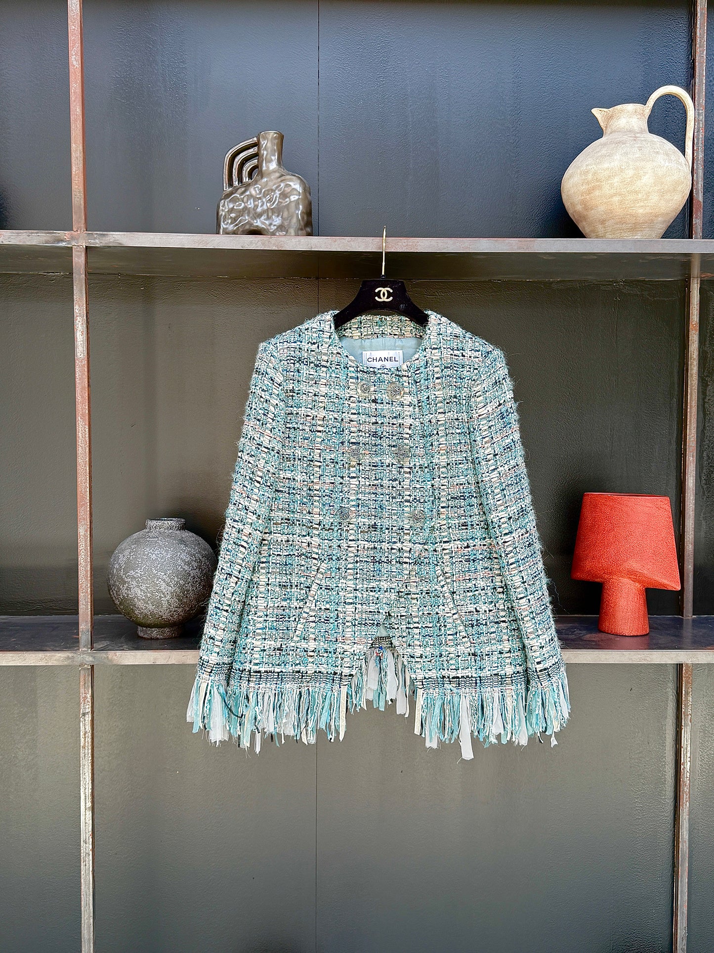 Chanel 2014 tassel jacket Size:44