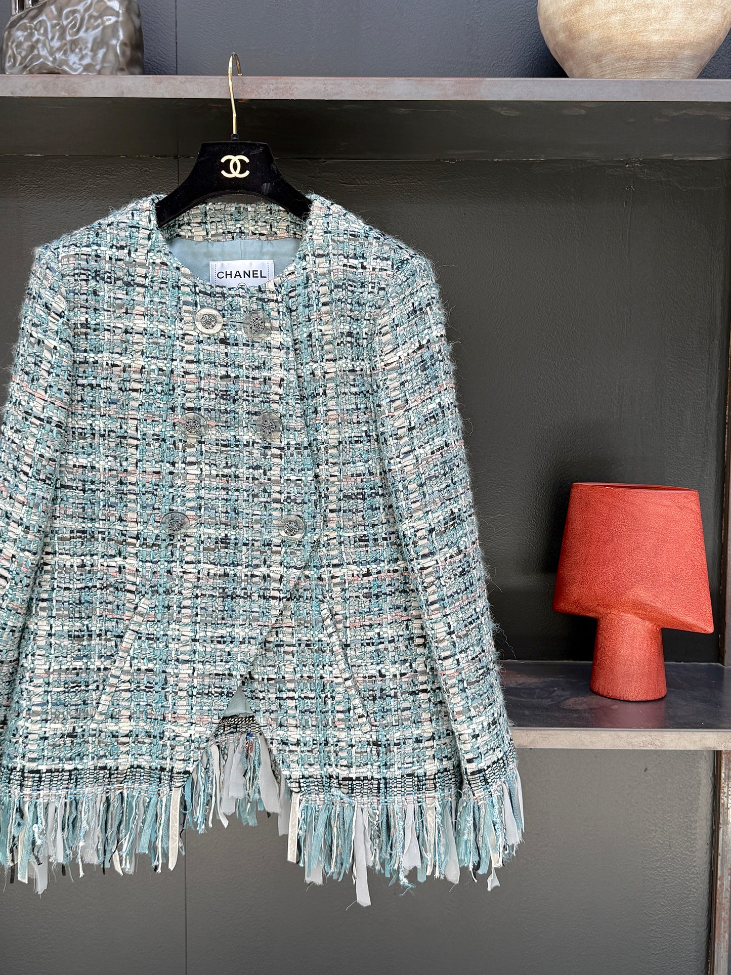 Chanel 2014 tassel jacket Size:44