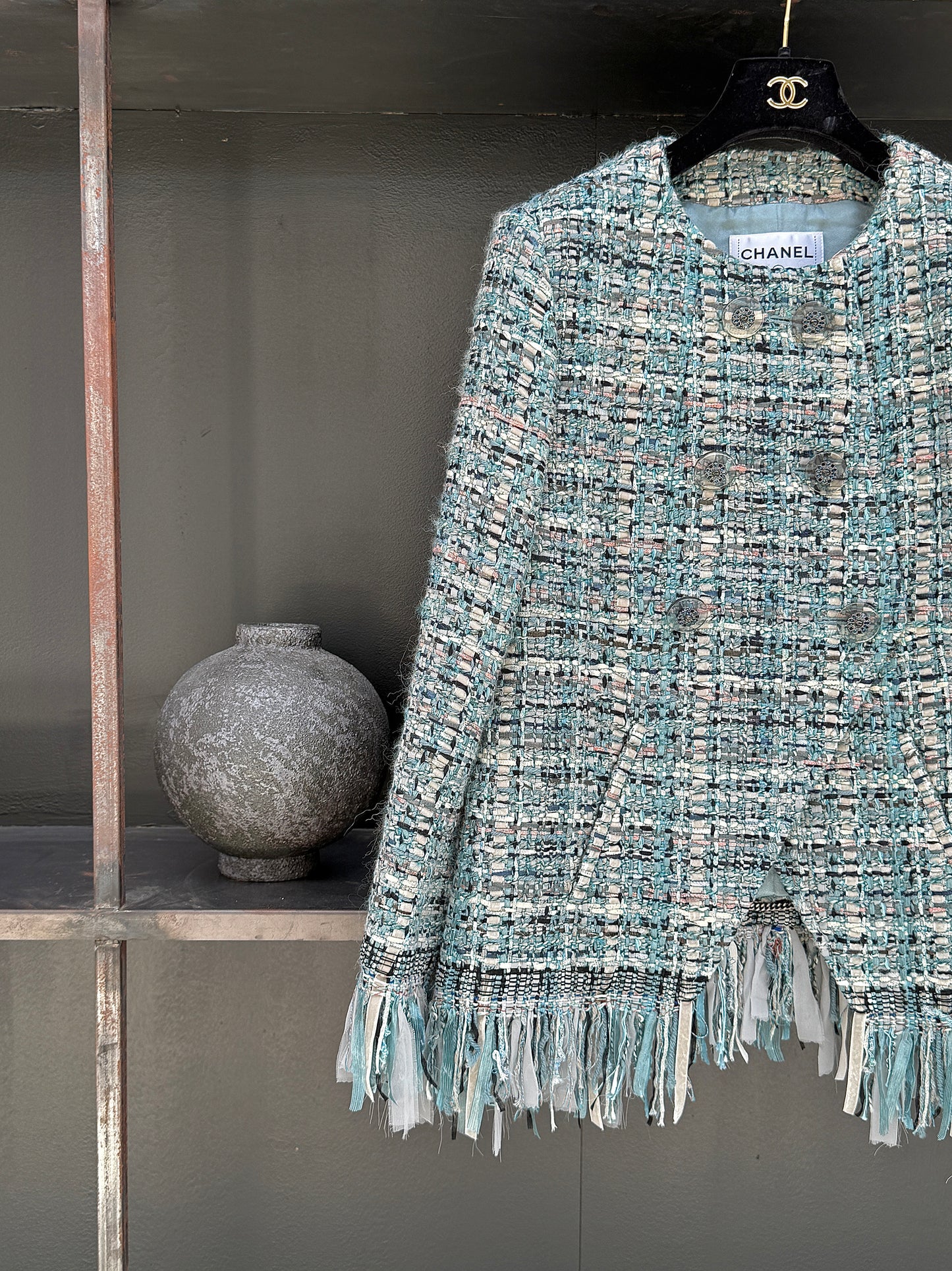 Chanel 2014 tassel jacket Size:44
