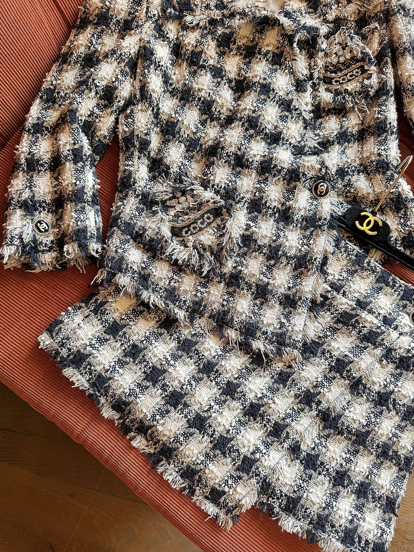 Chanel Thousand Bird Grid Set Size:36