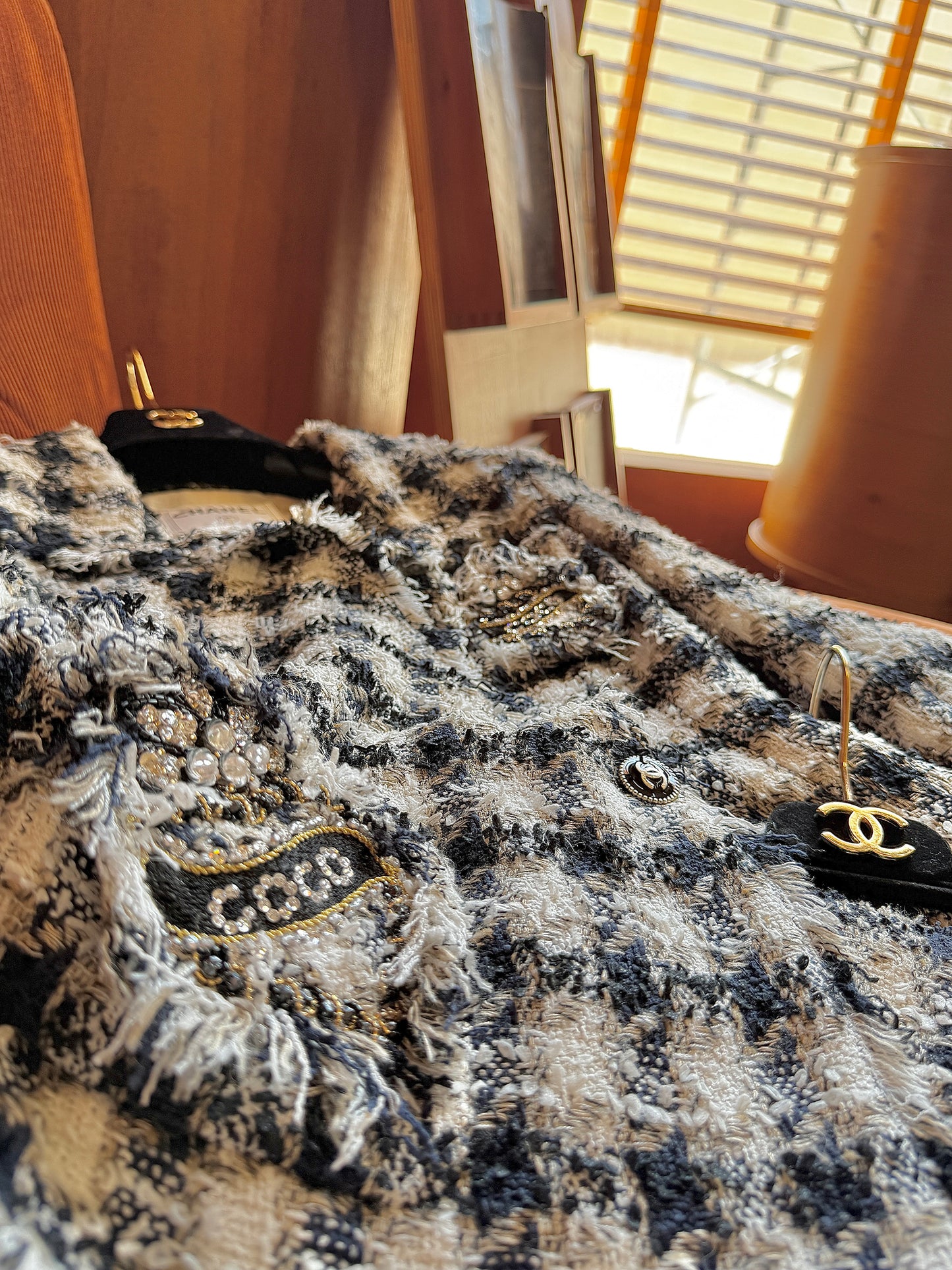 Chanel Thousand Bird Grid Set Size:36