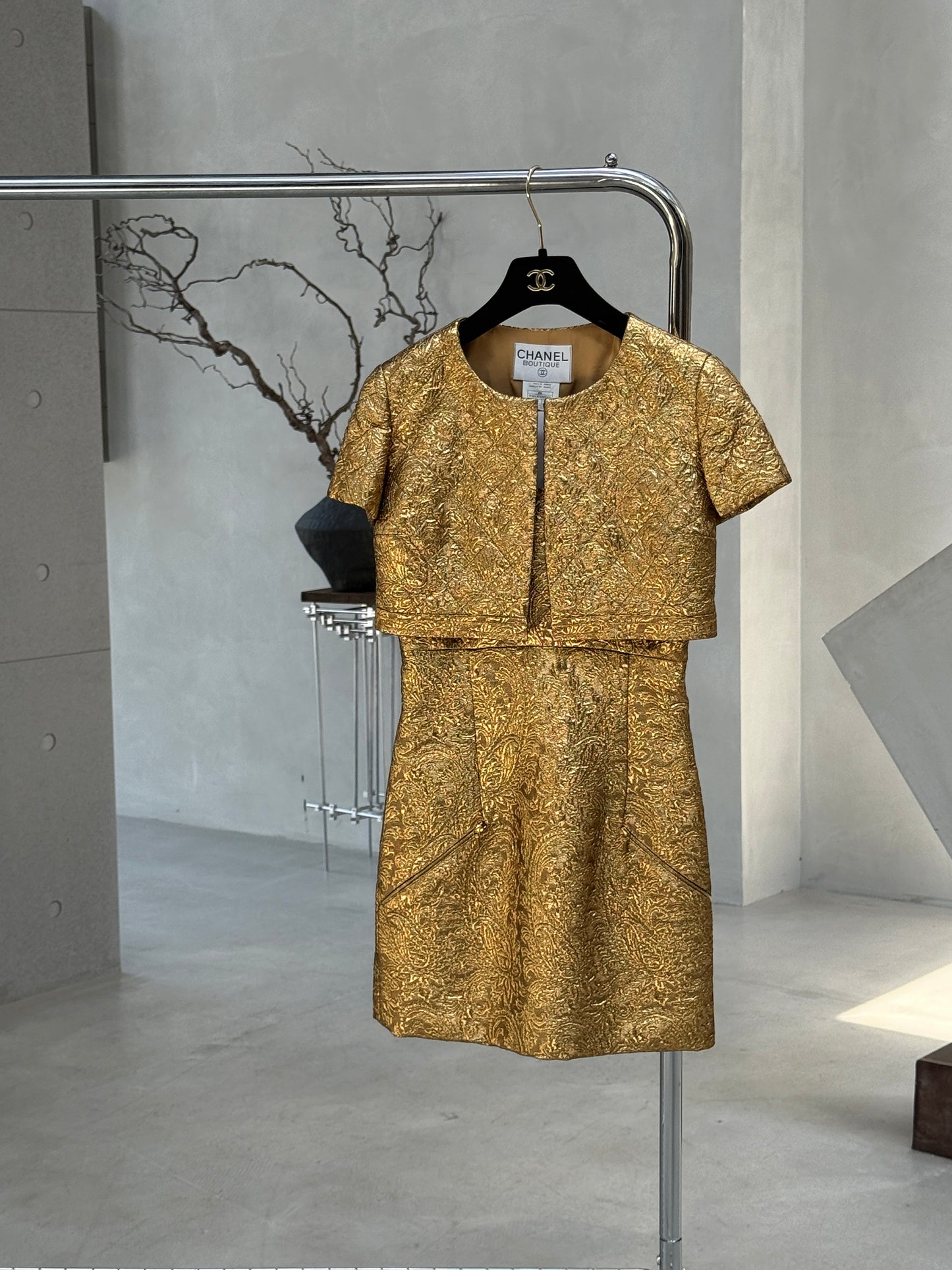 Chanel 1997 Western Knitted Set Size:36