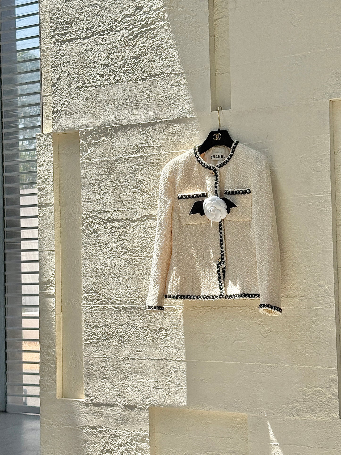 Chanel haute couture series white jacket Size:34