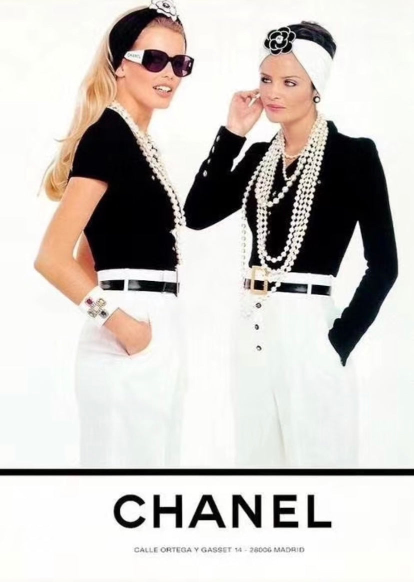 Chanel 1995 black short sleeved jacket Size:38