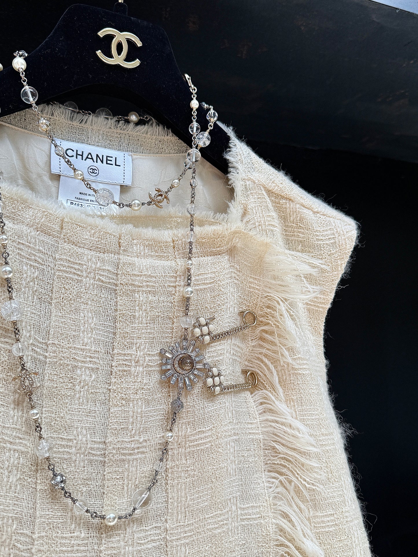 Chanel 2013 Edinburgh vest Size:34
