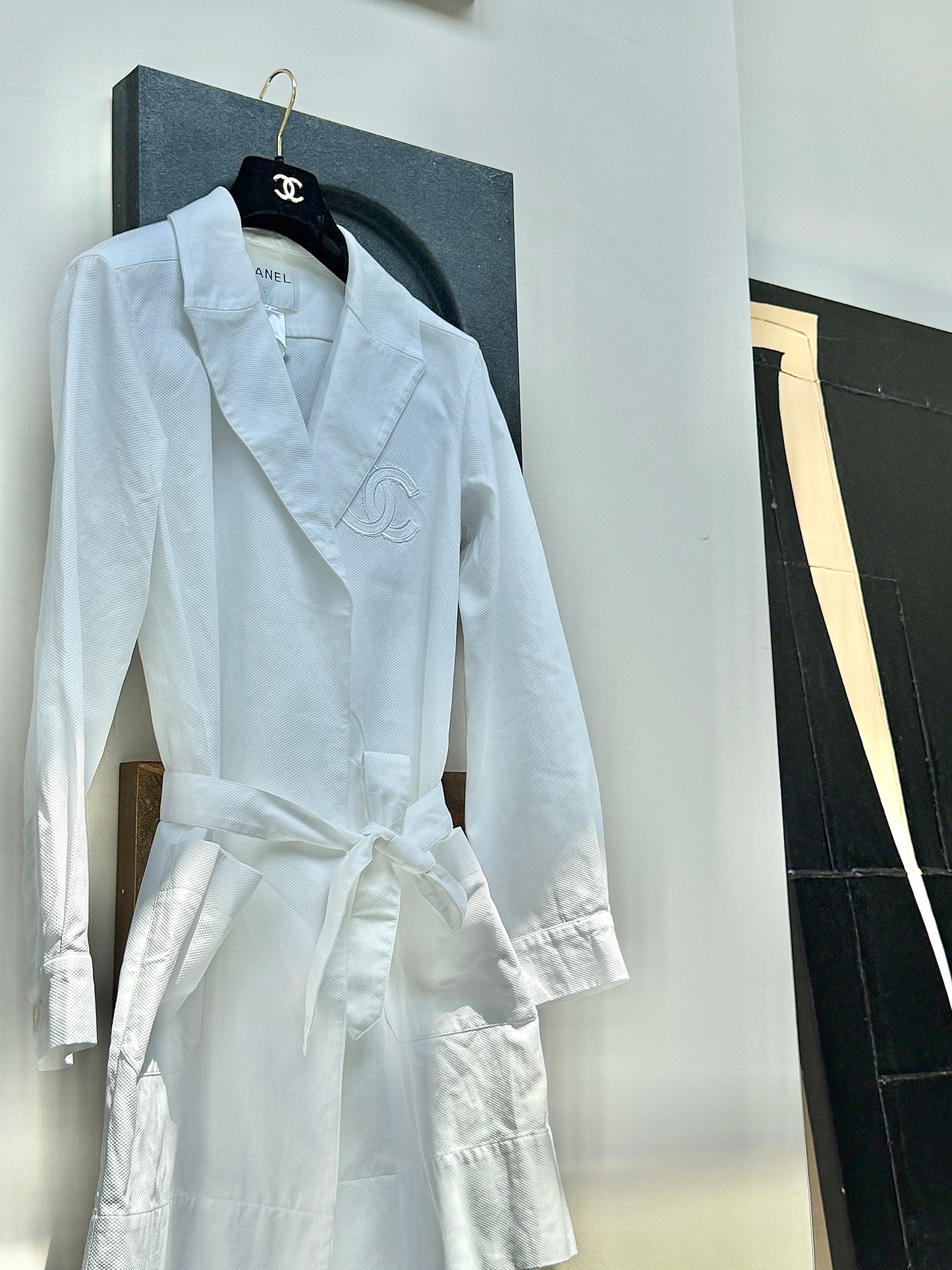 Chanel white windbreaker Size:oversize