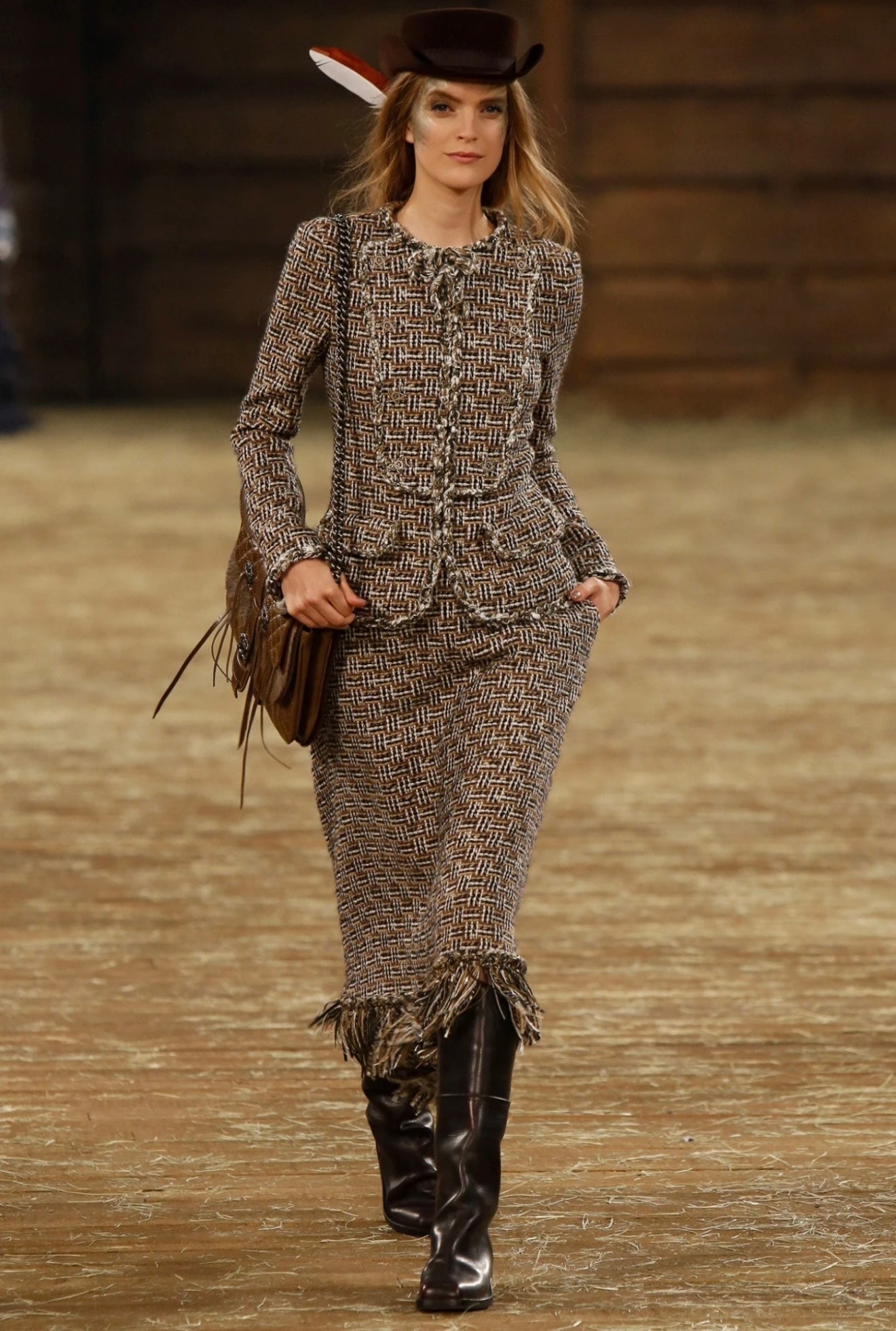 Chanel Dallas Star Button Coat Size:42