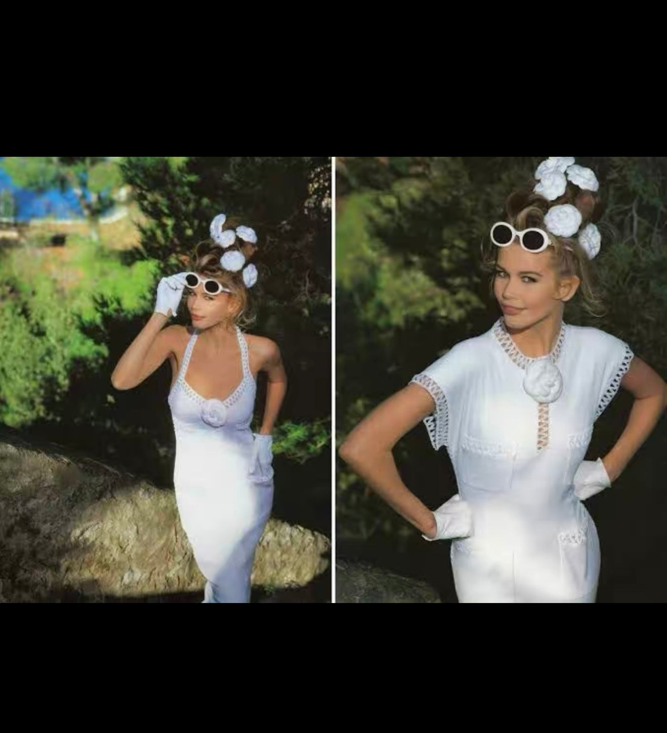 Chanel White Dress Dress Dress Size:42