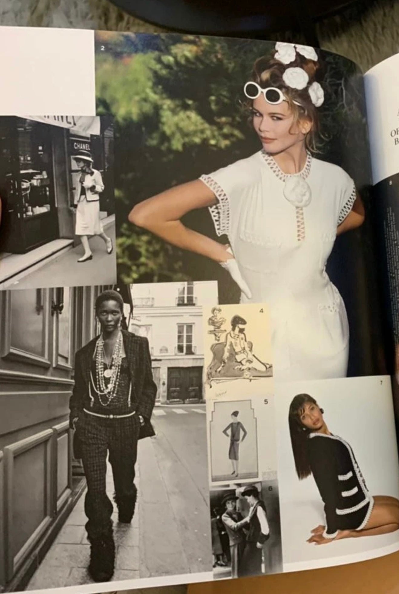 Chanel White Dress Dress Dress Size:42