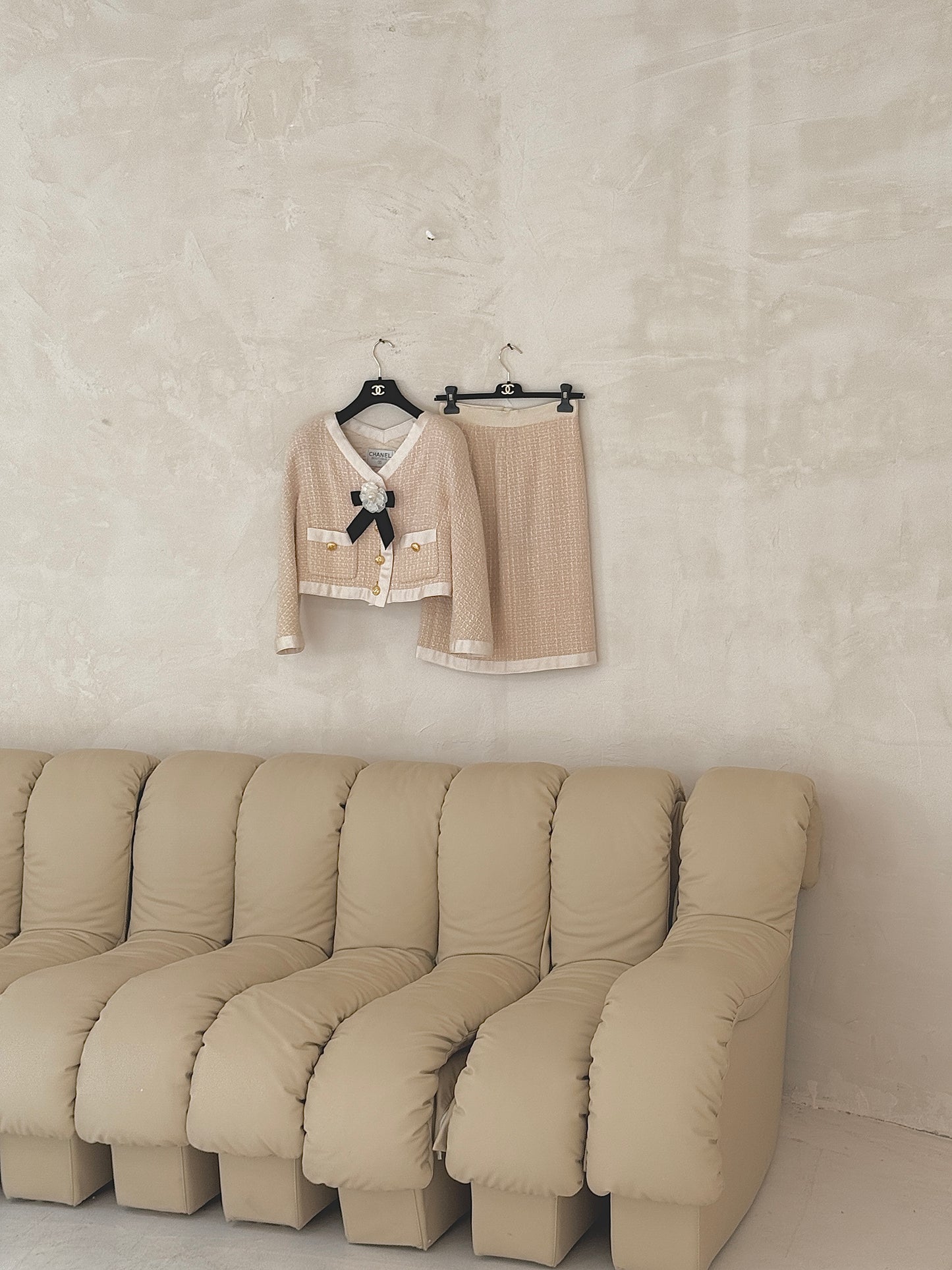 Chanel Meat Pink Set Size:40