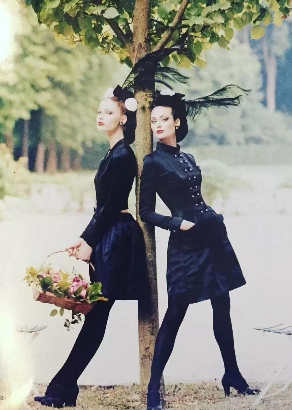 Chanel 80s Black Dress Set size: 36