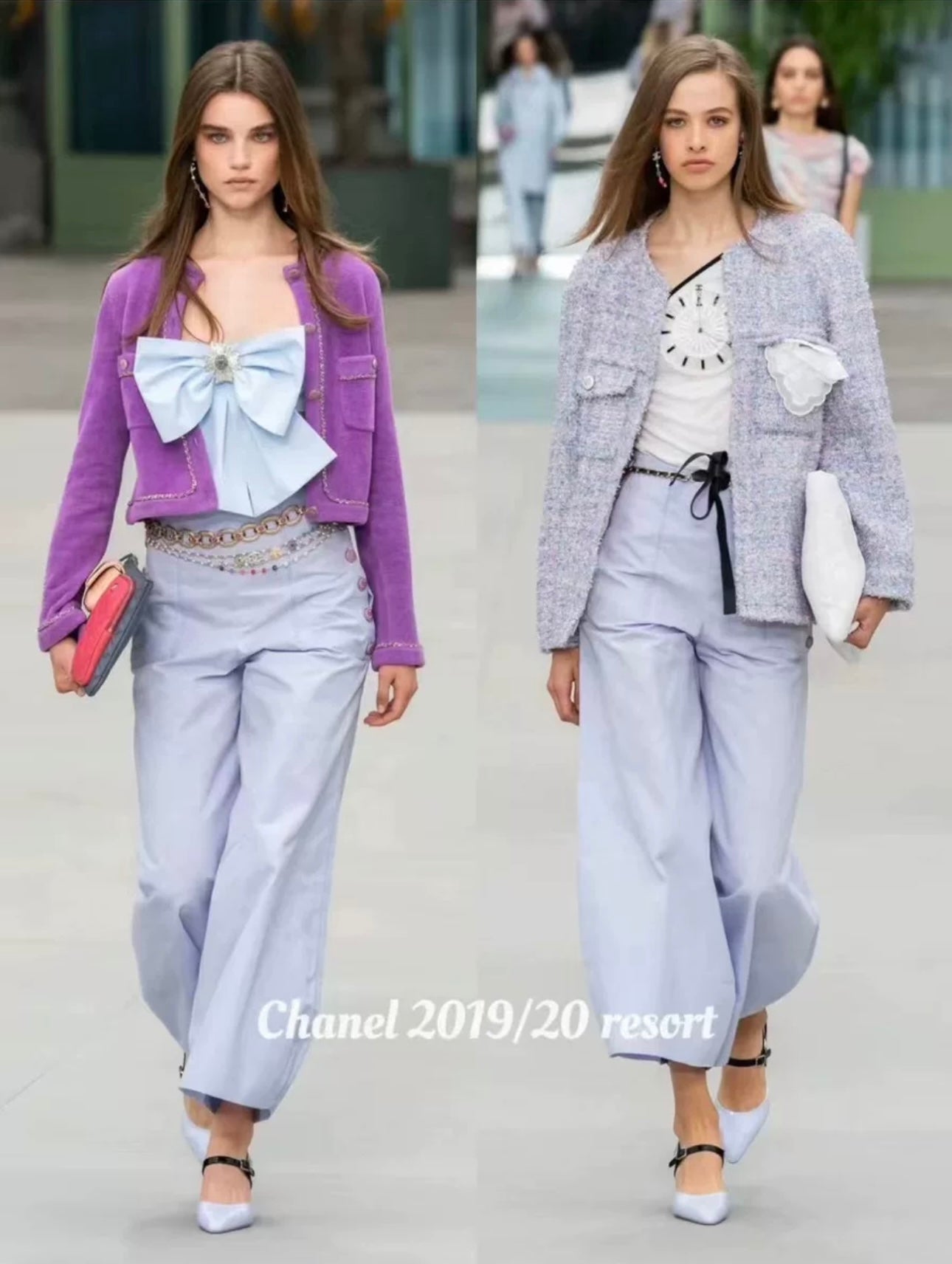 Chanel 2020 Purple Chain Cardigan size:38