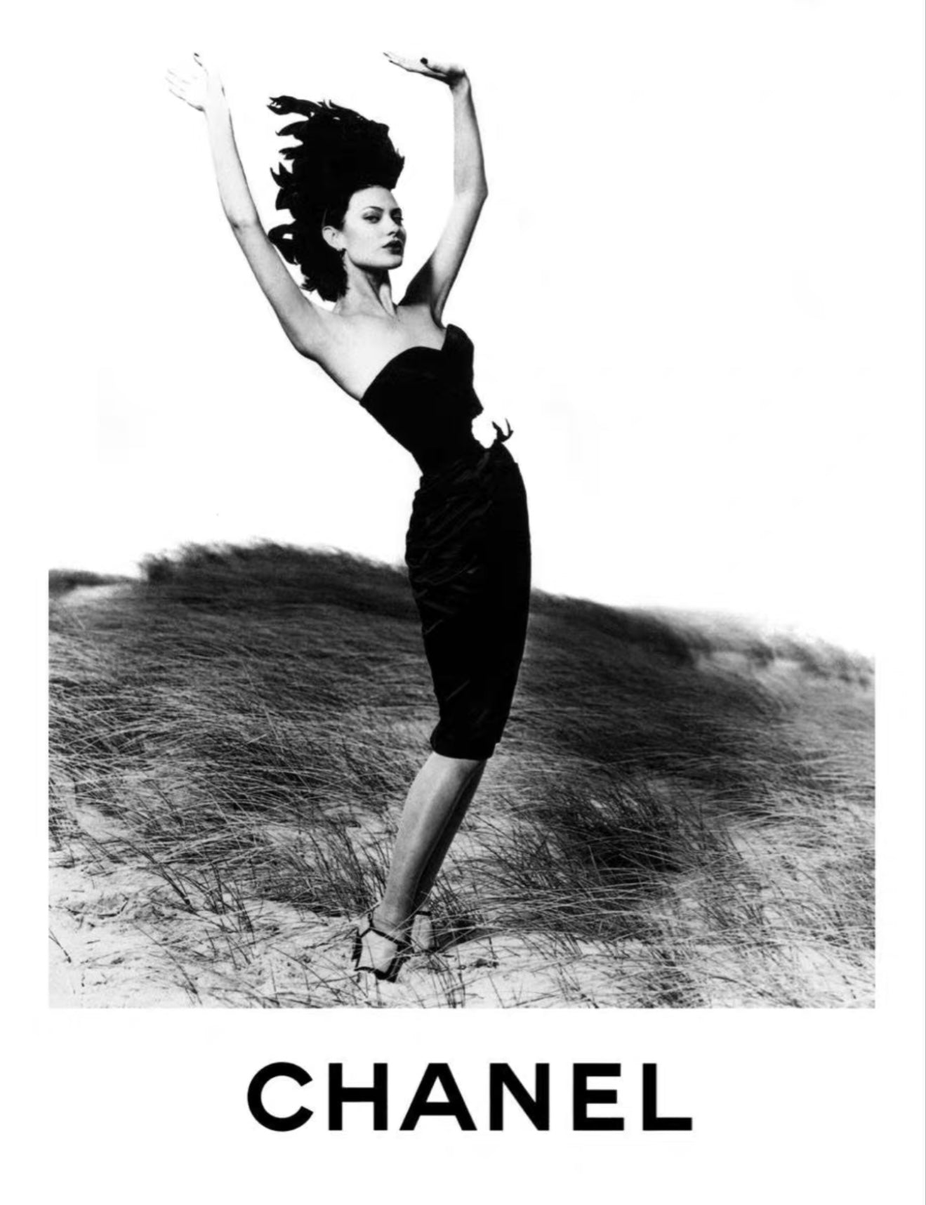 Chanel Classic black little black dress Size:36