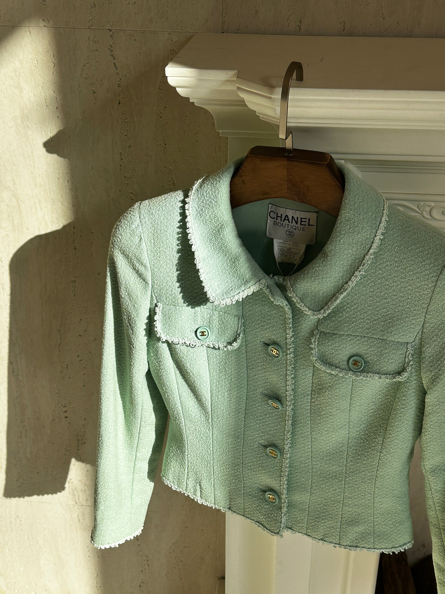 Chanel 90s Light Green Set size: 36
