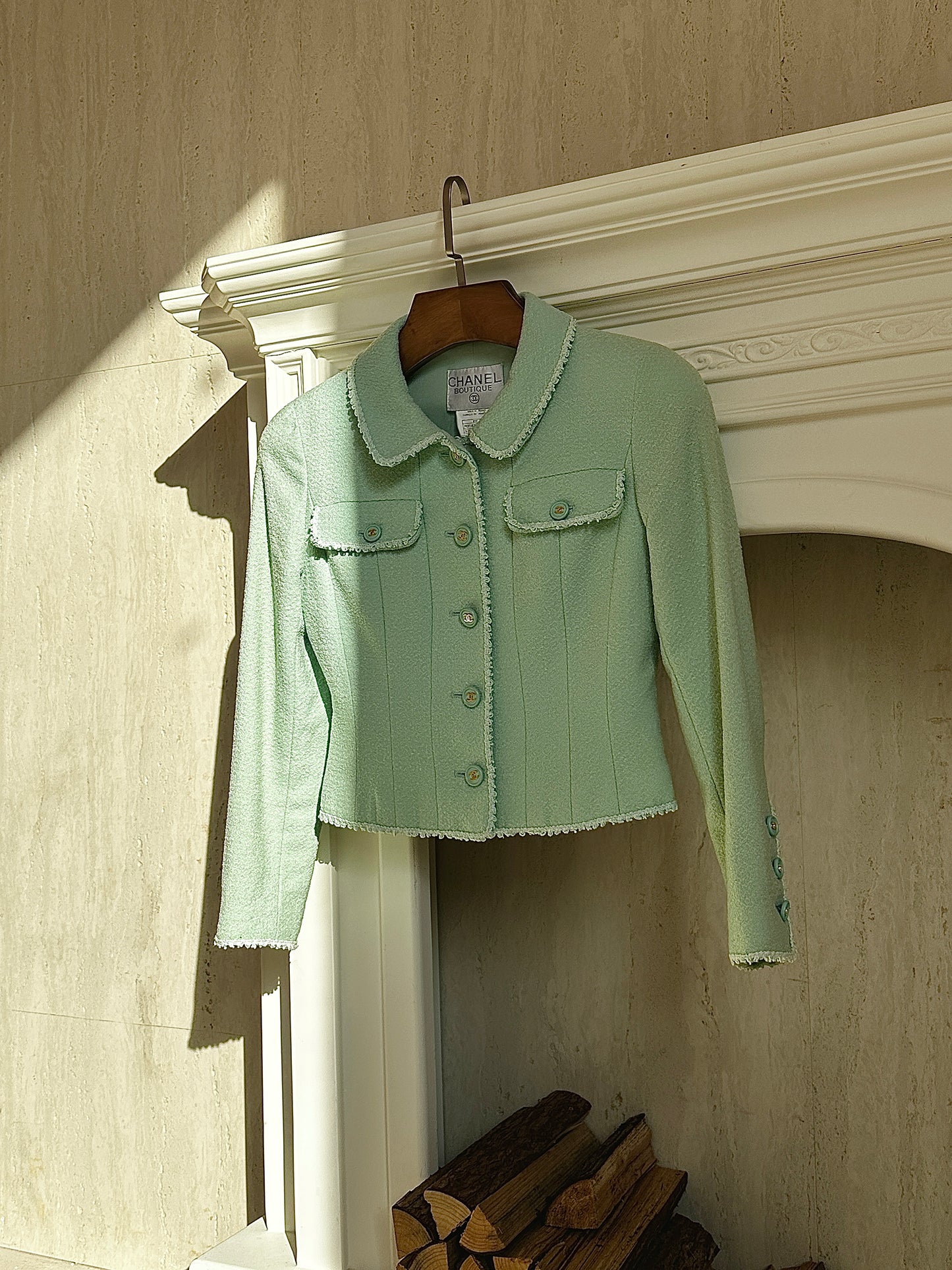 Chanel 90s Light Green Set size: 36