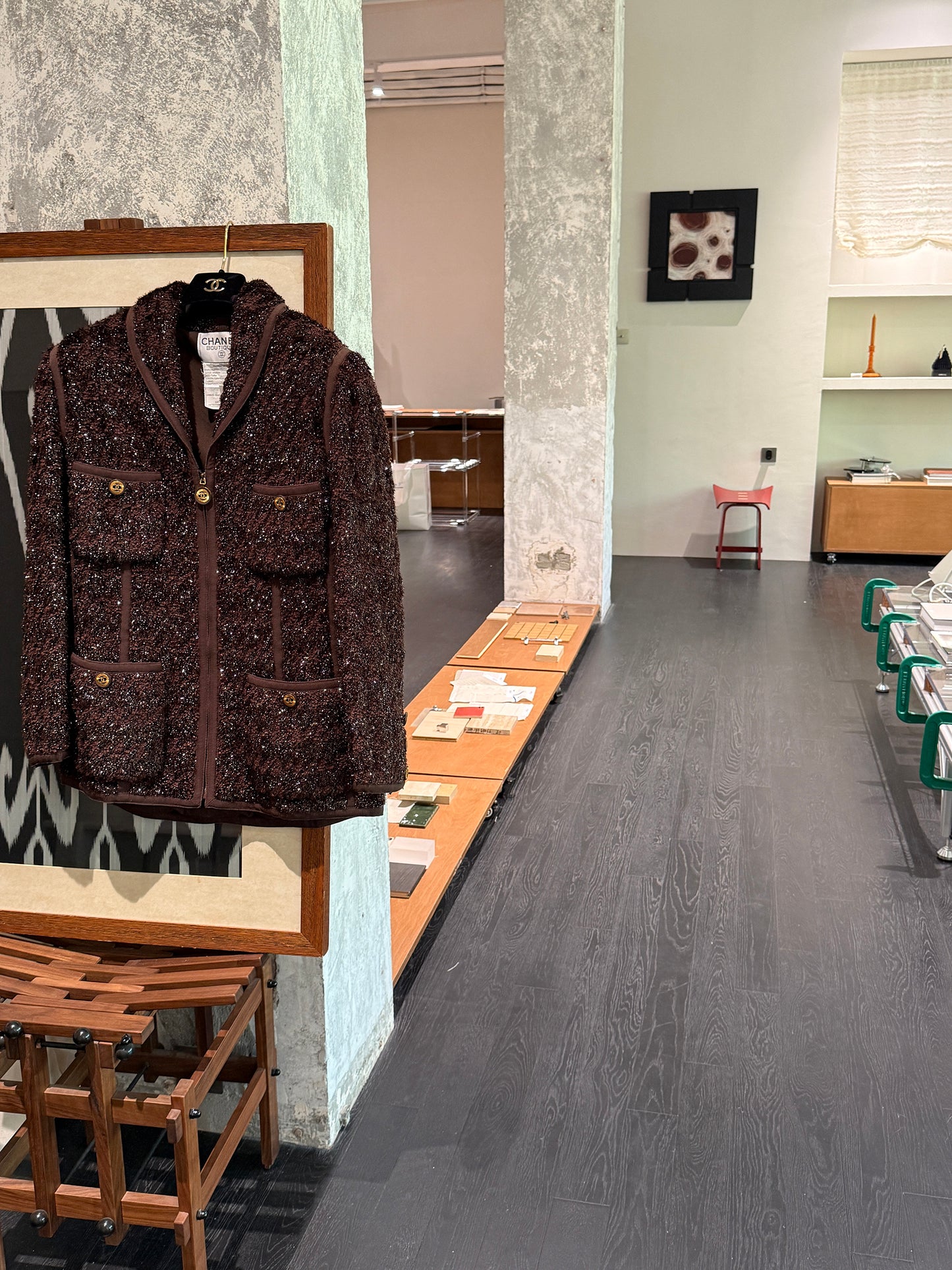 Chanel Brown jacket from 1991 Size:42
