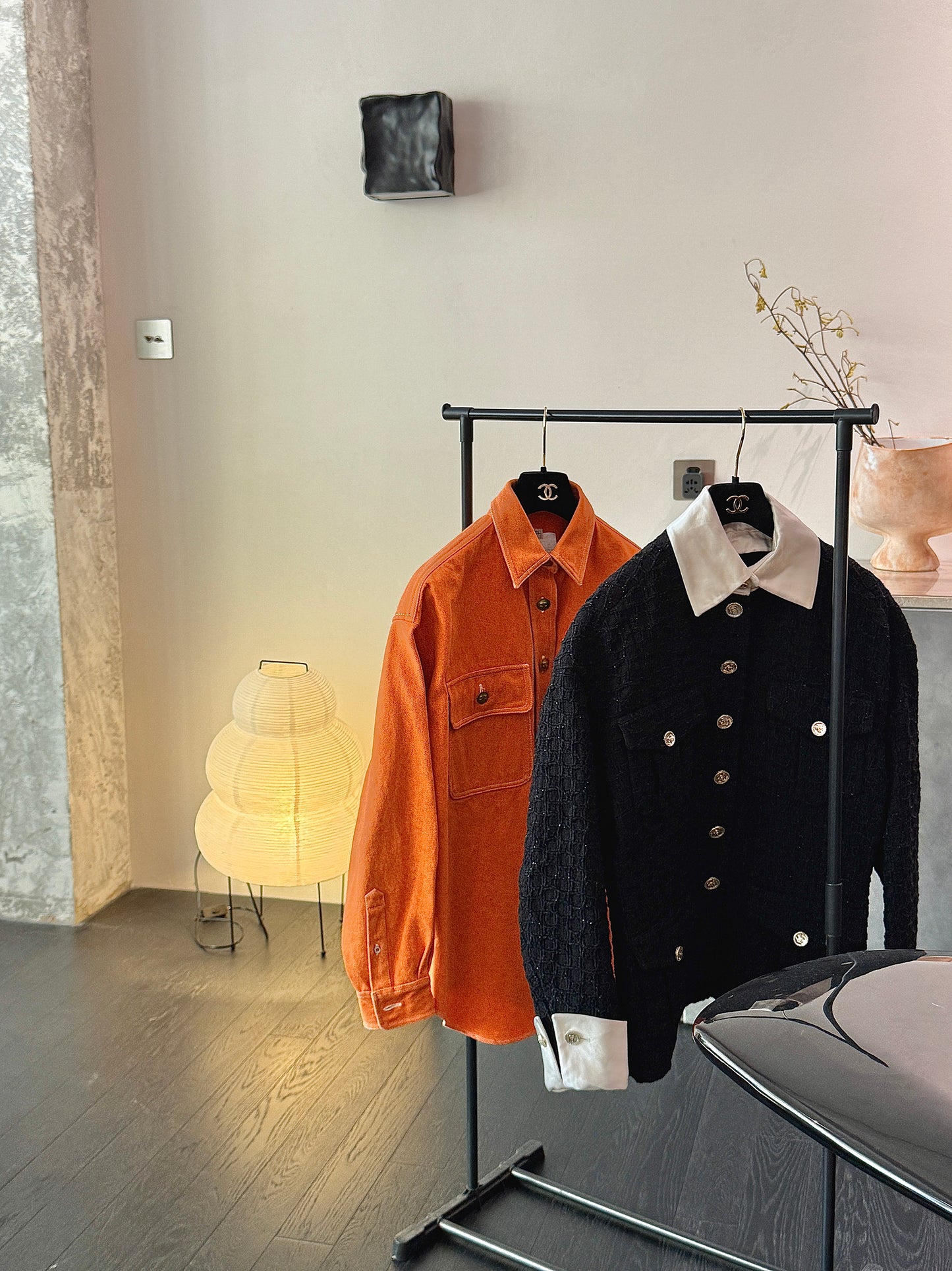 Chanel 1997 Orange Cowboy Jacket Size:38