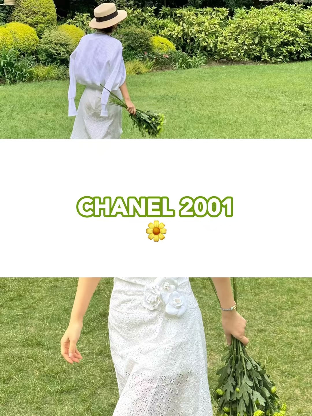 Chanel ruffled white sleeveless dress Size:38